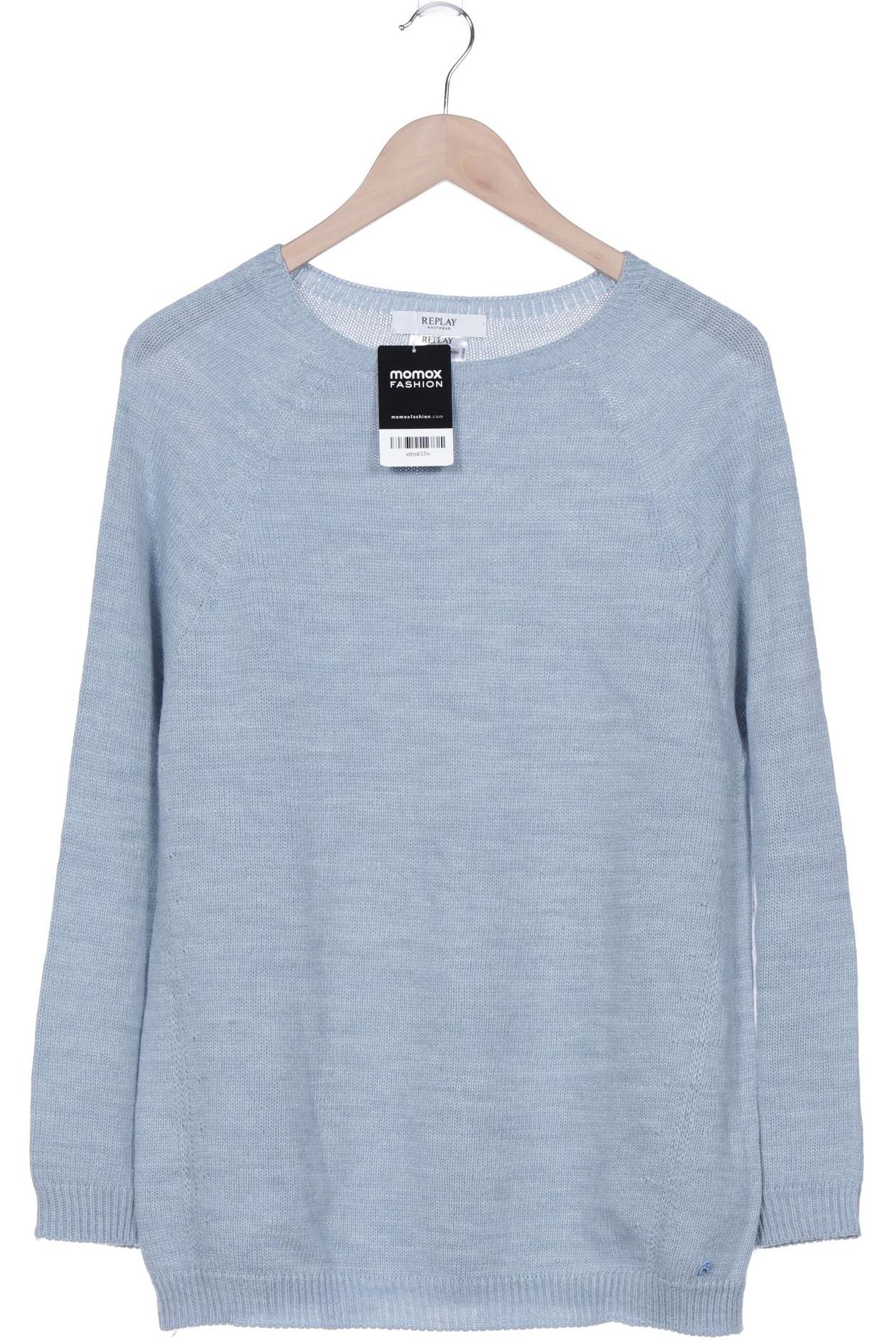 

Replay Damen Pullover, hellblau, Gr. 38