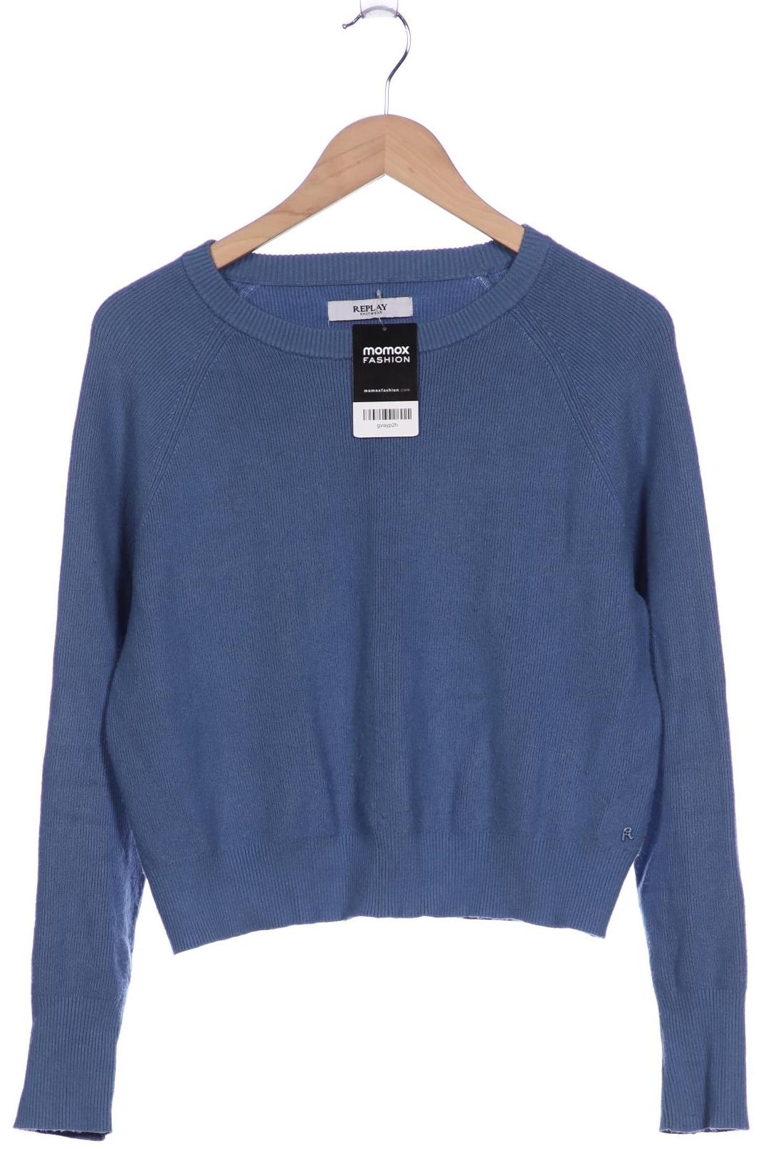 

Replay Damen Pullover, blau, Gr. 42