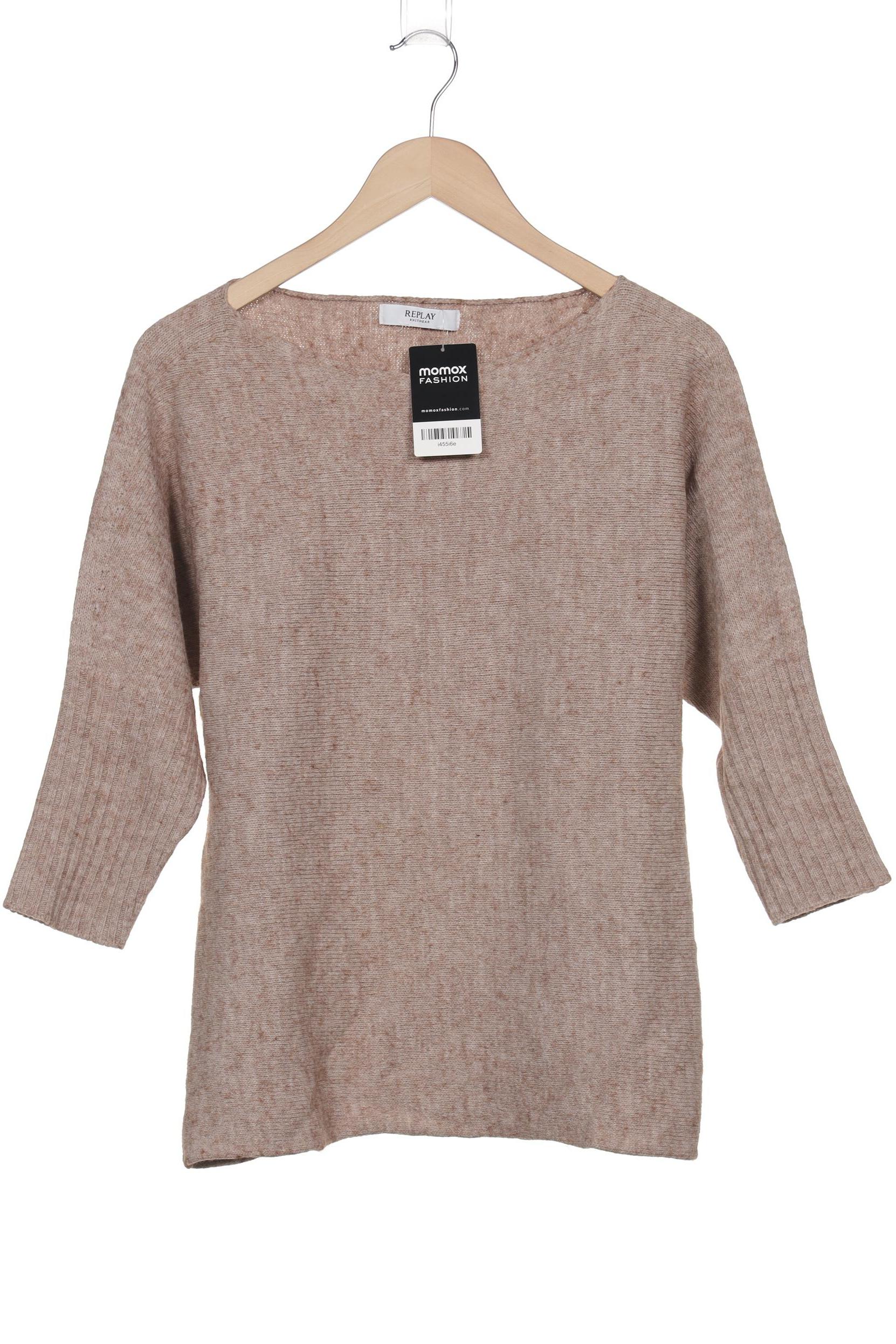 

Replay Damen Pullover, beige, Gr. 42