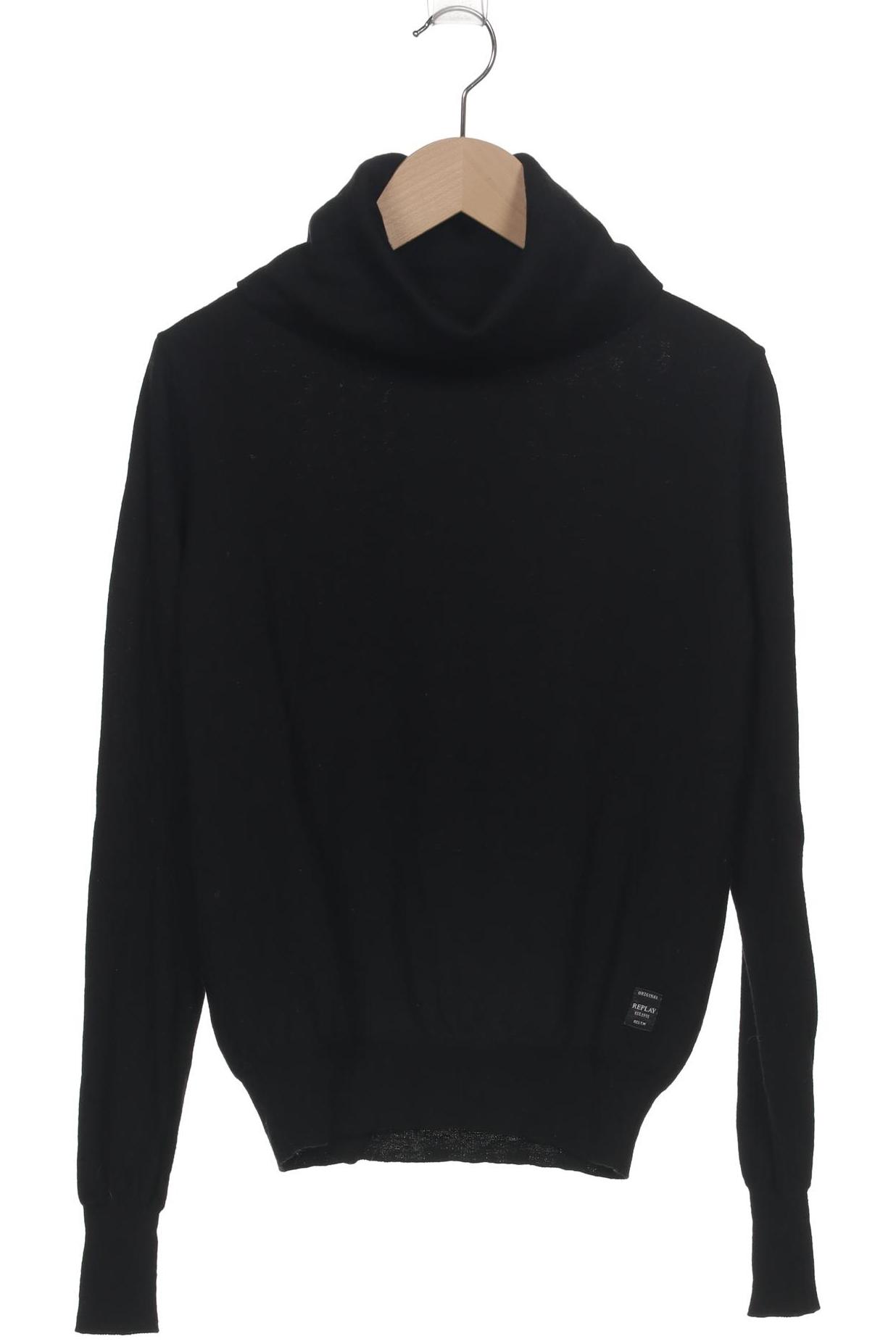 

Replay Damen Pullover, schwarz, Gr. 36