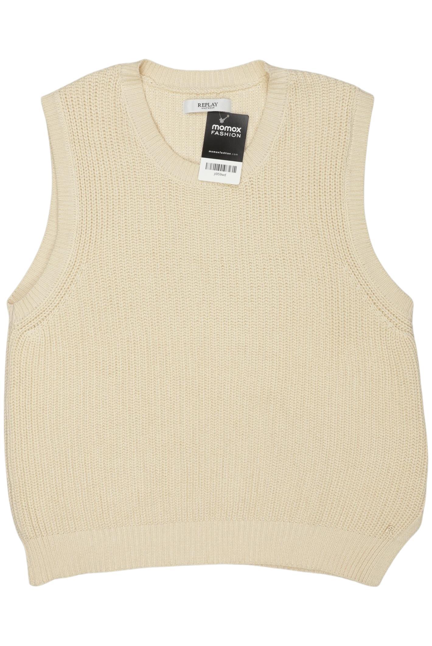 

Replay Damen Pullover, cremeweiß, Gr. 38