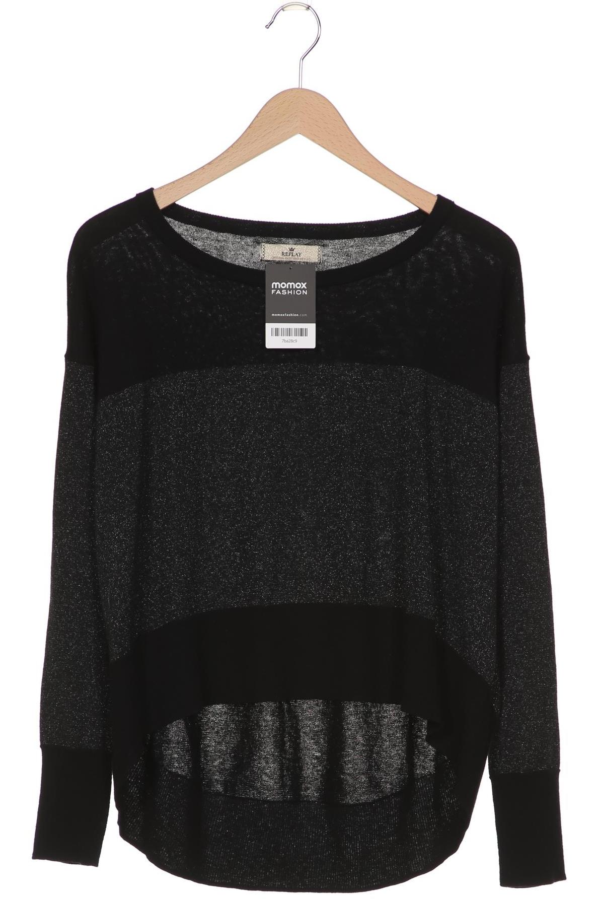 

Replay Damen Pullover, schwarz, Gr. 36