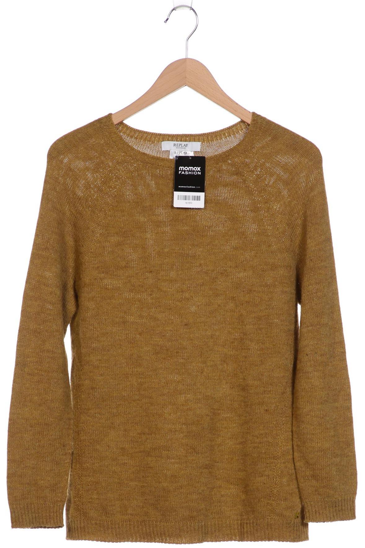 

Replay Damen Pullover, gelb, Gr. 36