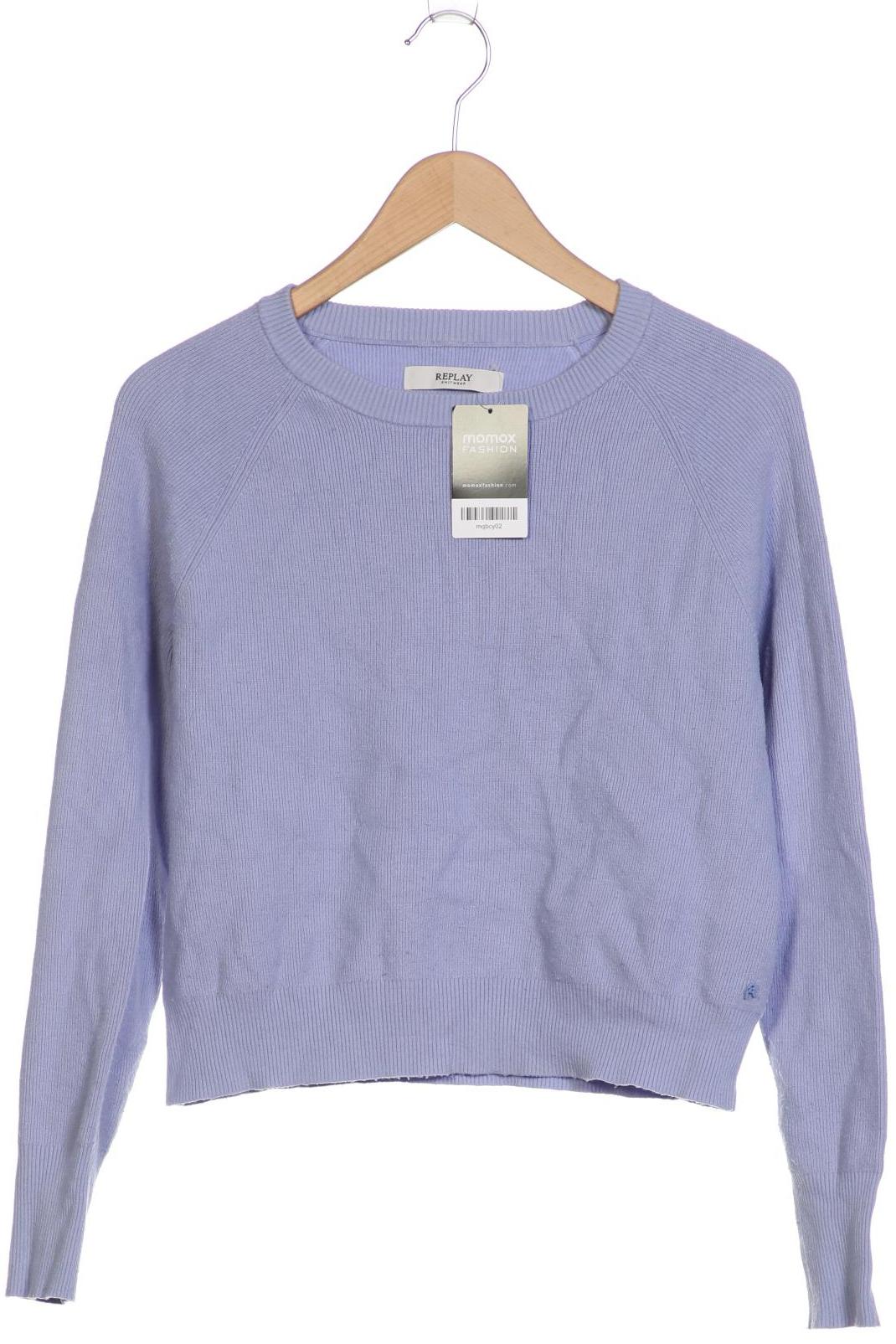 

Replay Damen Pullover, blau