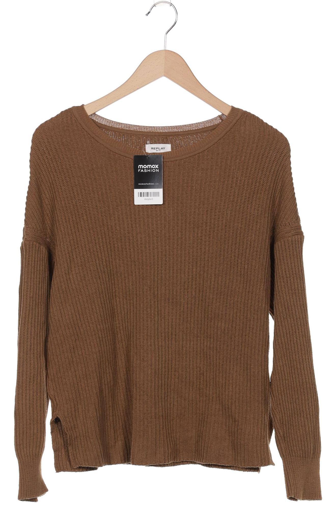 

Replay Damen Pullover, braun, Gr. 38