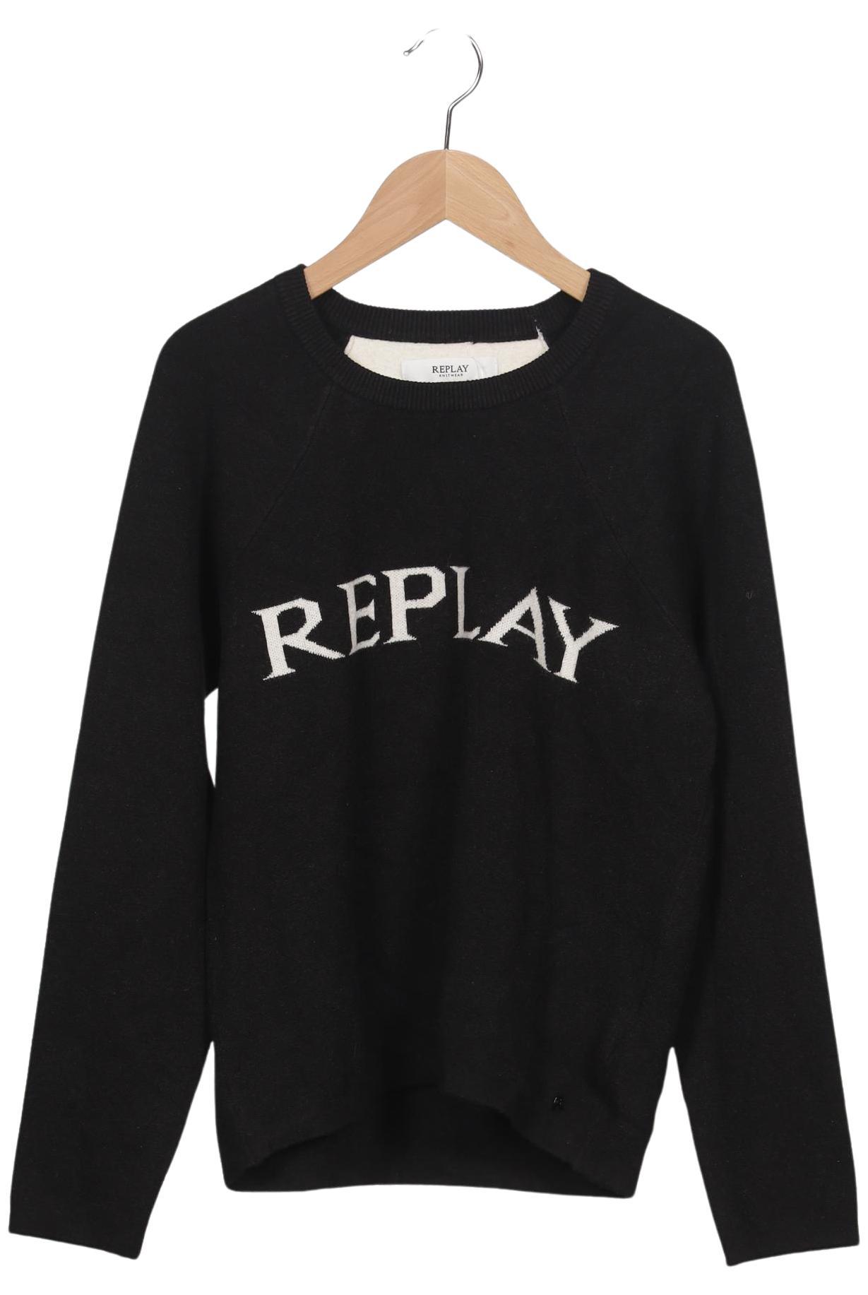 

Replay Damen Pullover, schwarz, Gr. 38