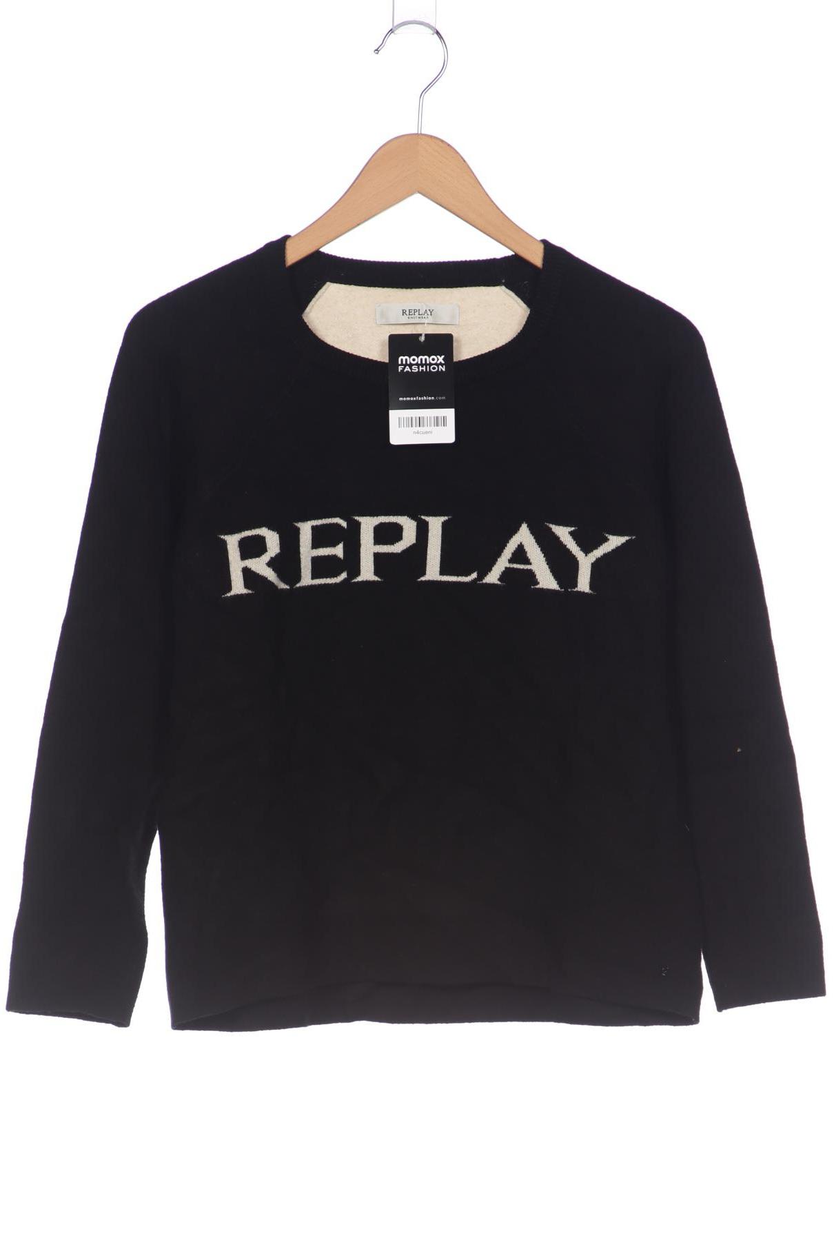 

Replay Damen Pullover, schwarz, Gr. 42