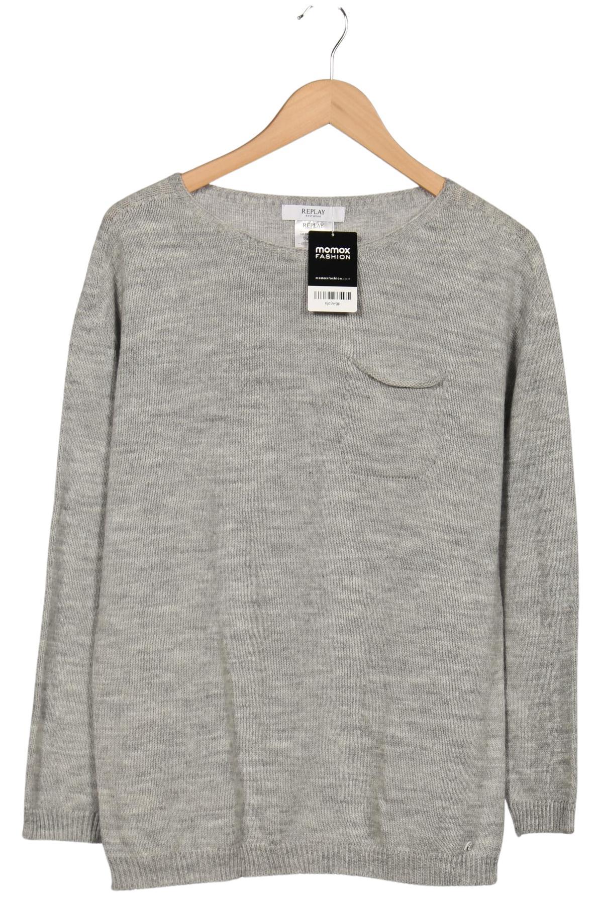 

Replay Damen Pullover, grau, Gr. 38