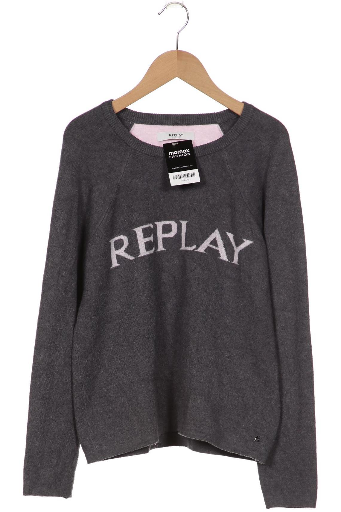 

Replay Damen Pullover, grau