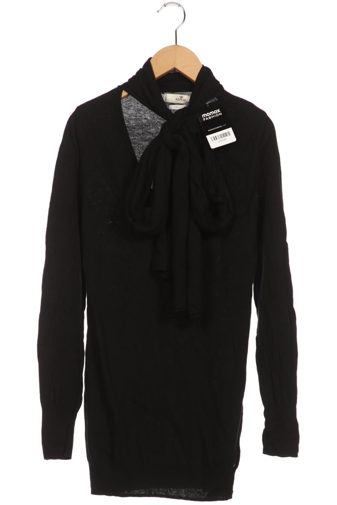 

Replay Damen Pullover, schwarz, Gr. 38