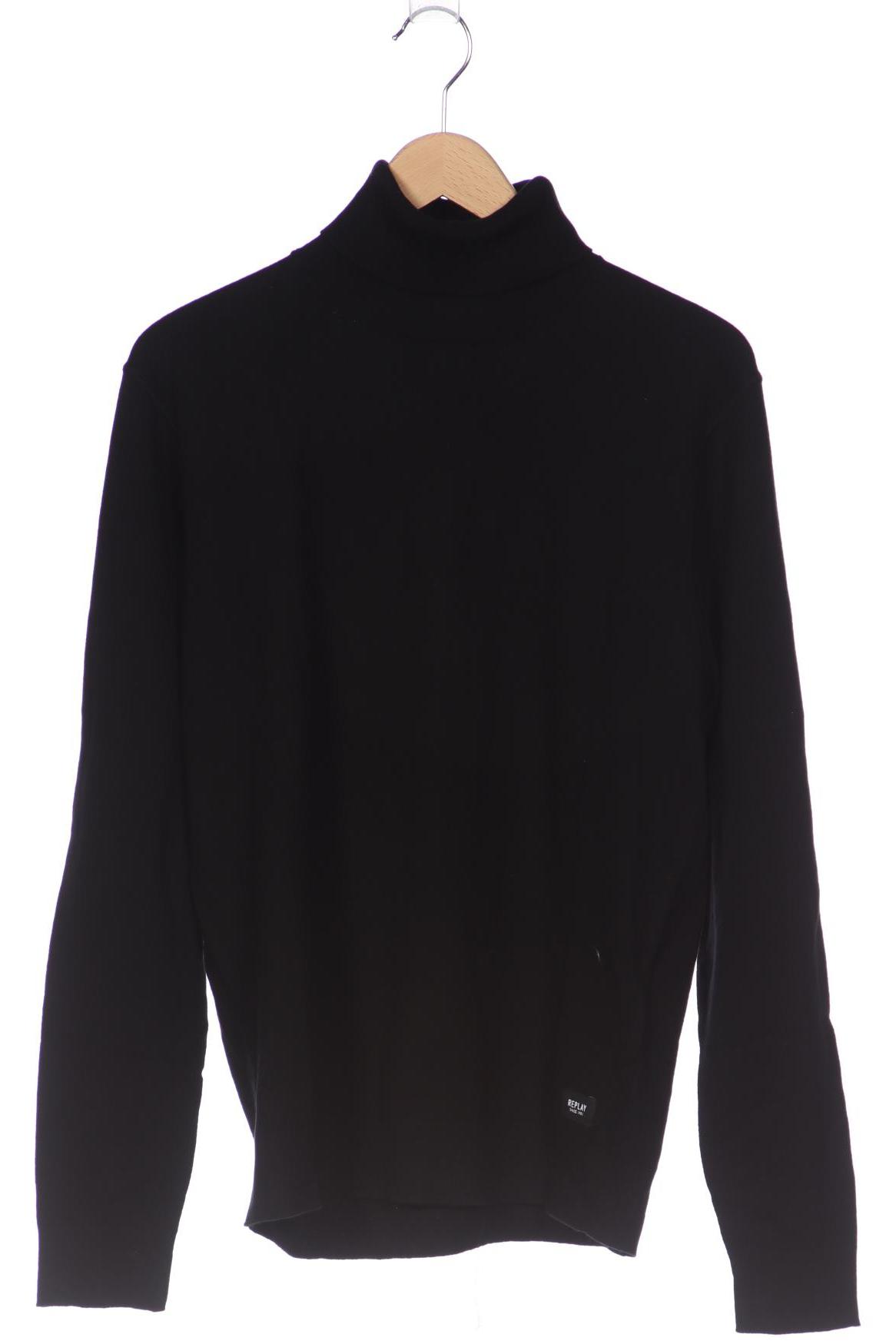 

Replay Damen Pullover, schwarz