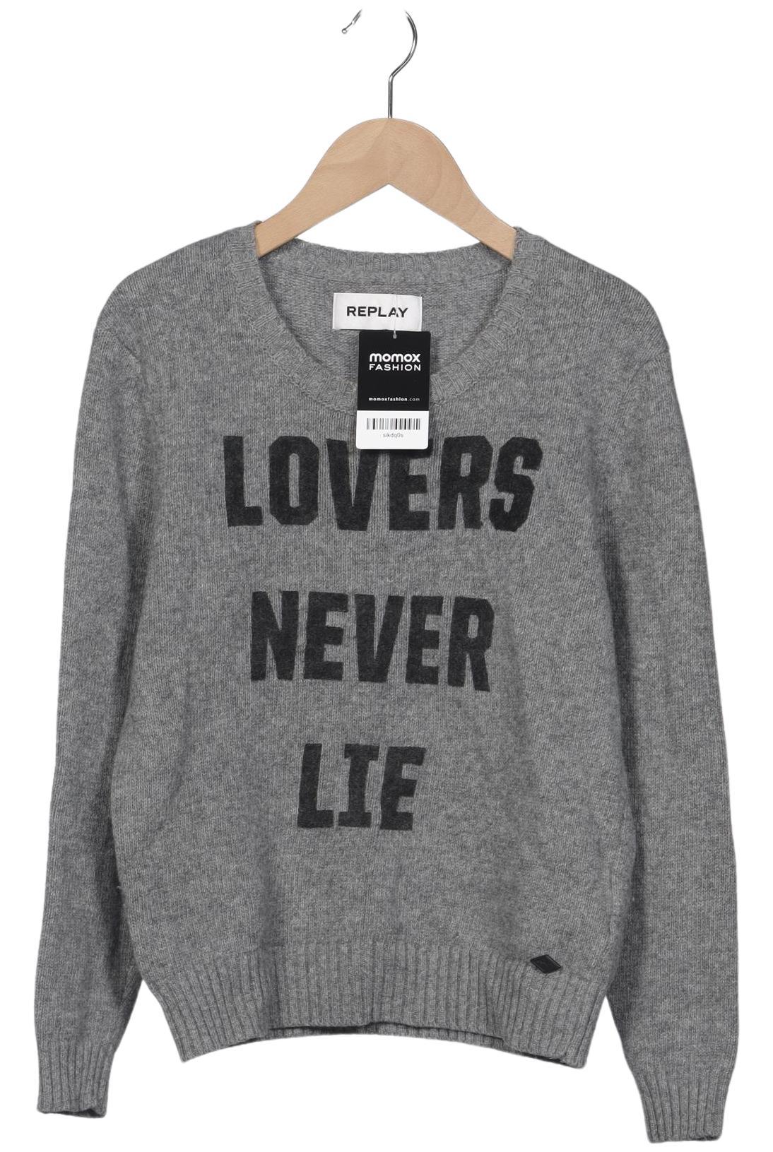 

Replay Damen Pullover, grau, Gr. 36