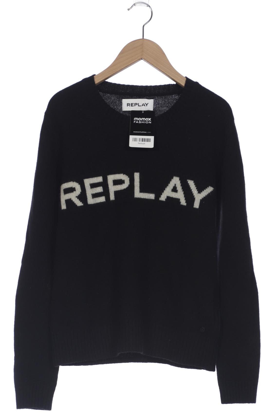 

Replay Damen Pullover, schwarz, Gr. 36