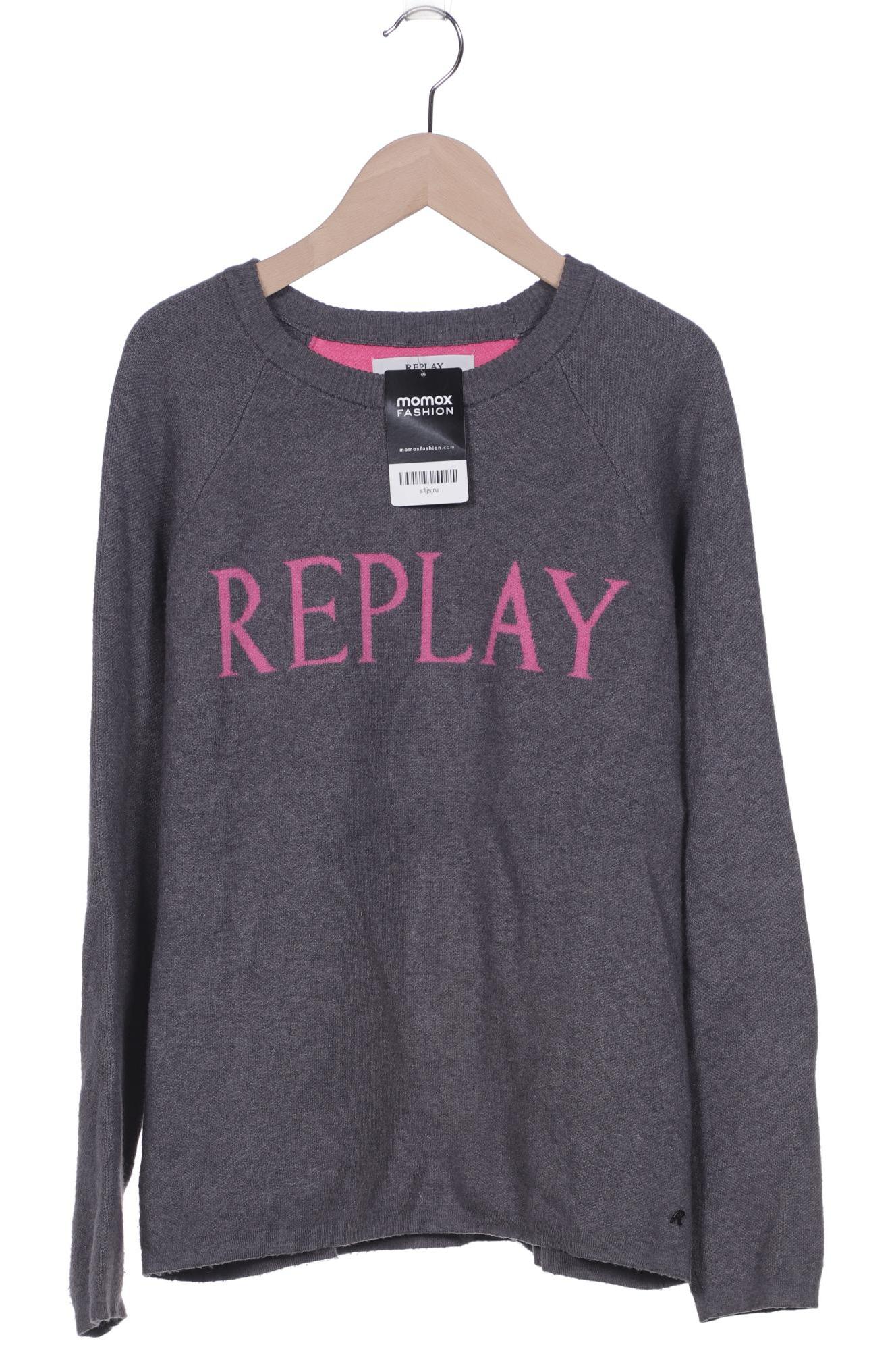

Replay Damen Pullover, grau
