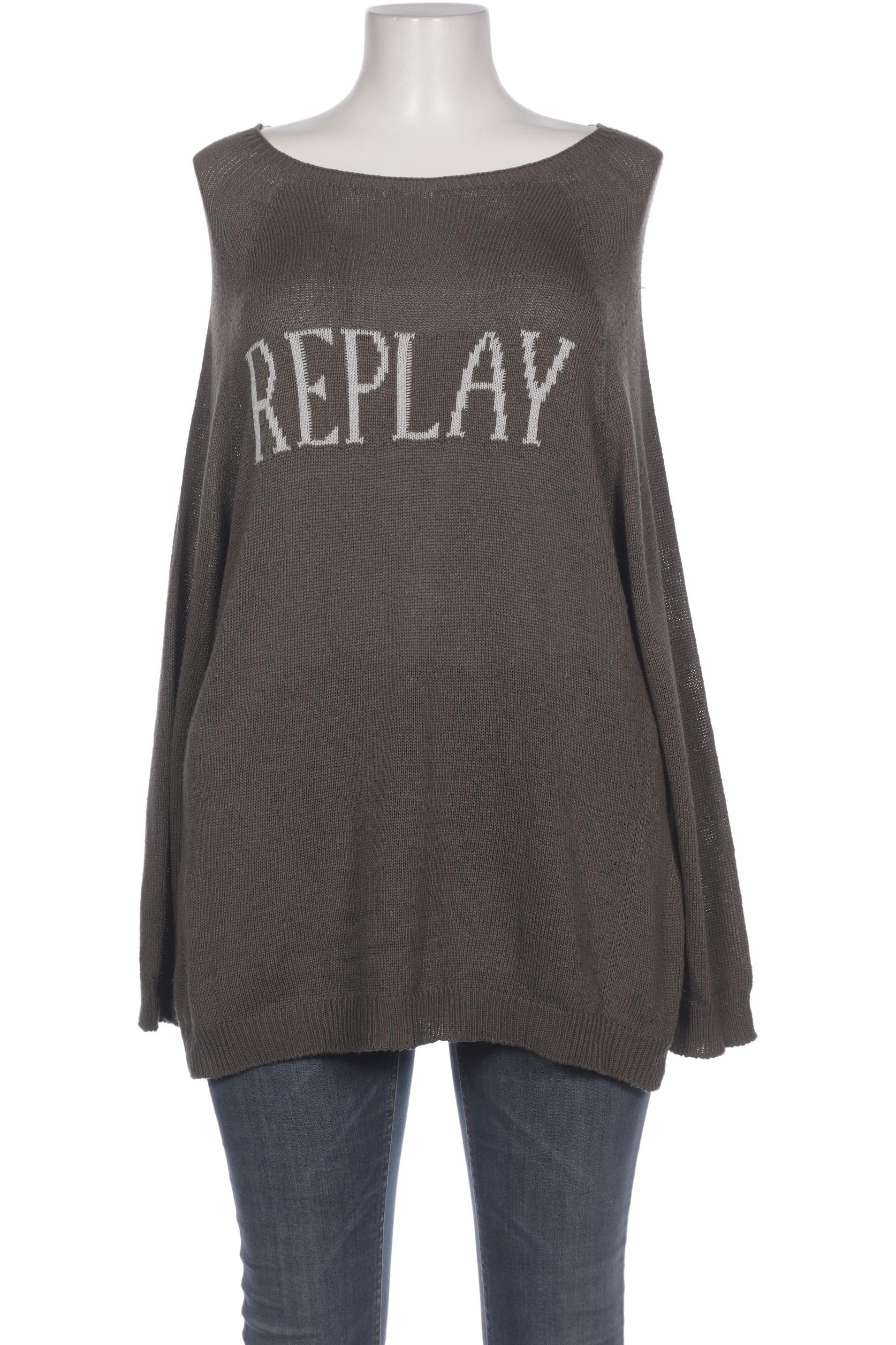 

Replay Damen Pullover, grün, Gr. 42