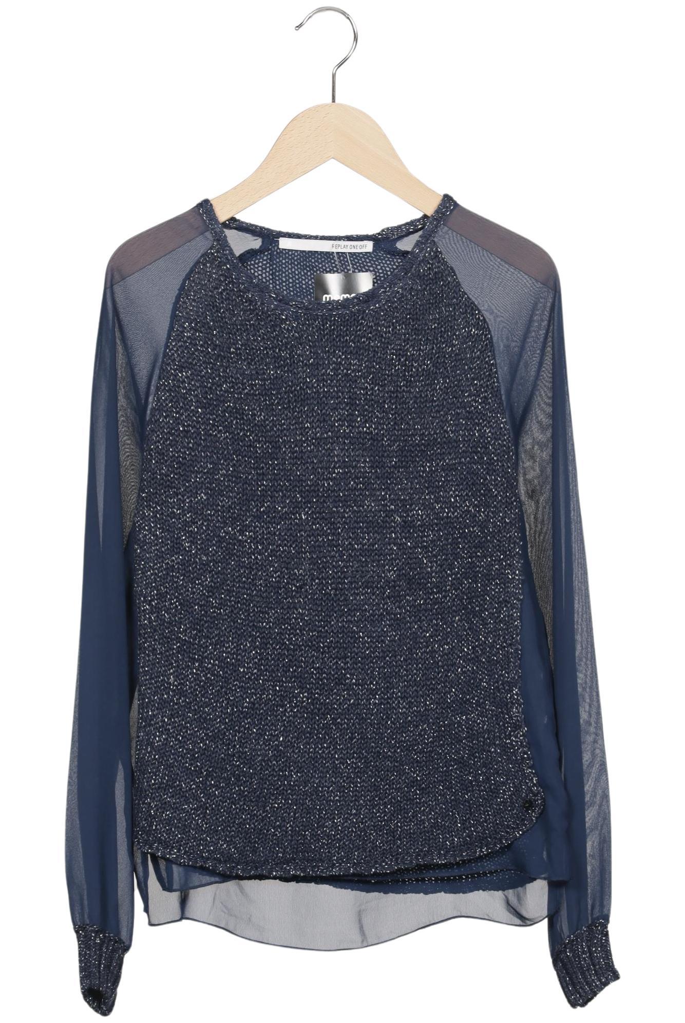 

Replay Damen Pullover, marineblau, Gr. 34