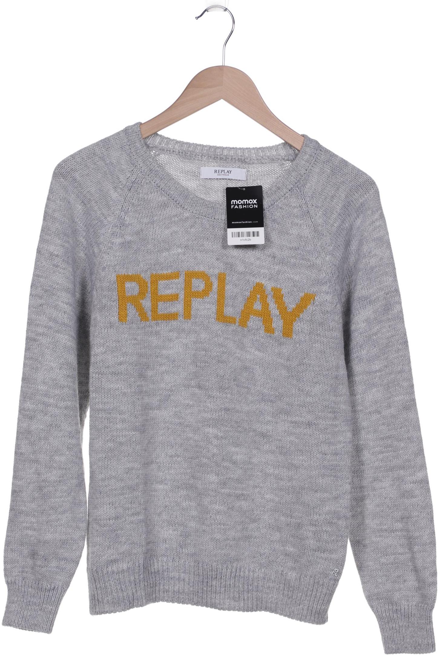 

Replay Damen Pullover, grau