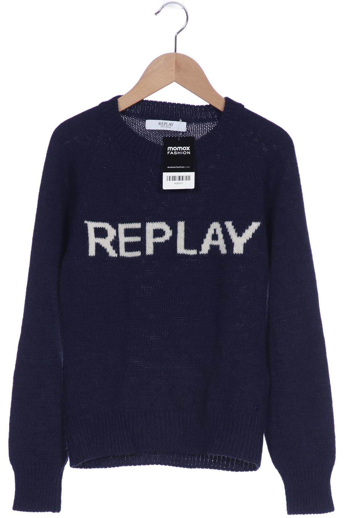 

Replay Damen Pullover, marineblau