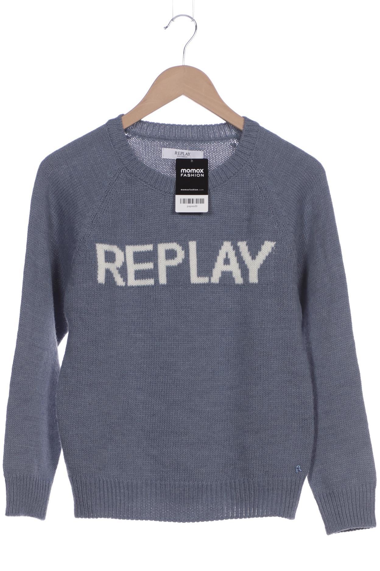 

Replay Damen Pullover, hellblau, Gr. 38