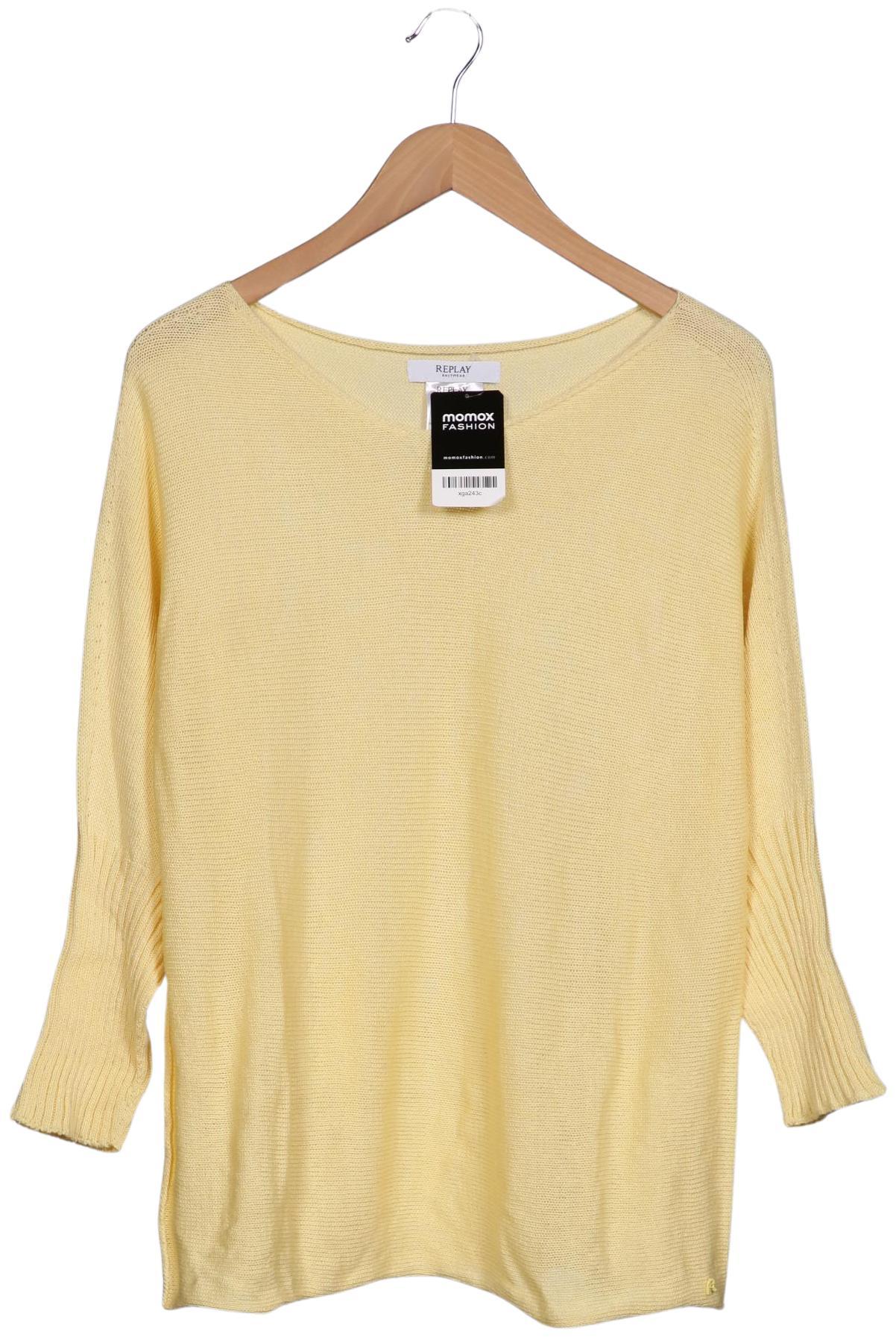 

Replay Damen Pullover, gelb, Gr. 38