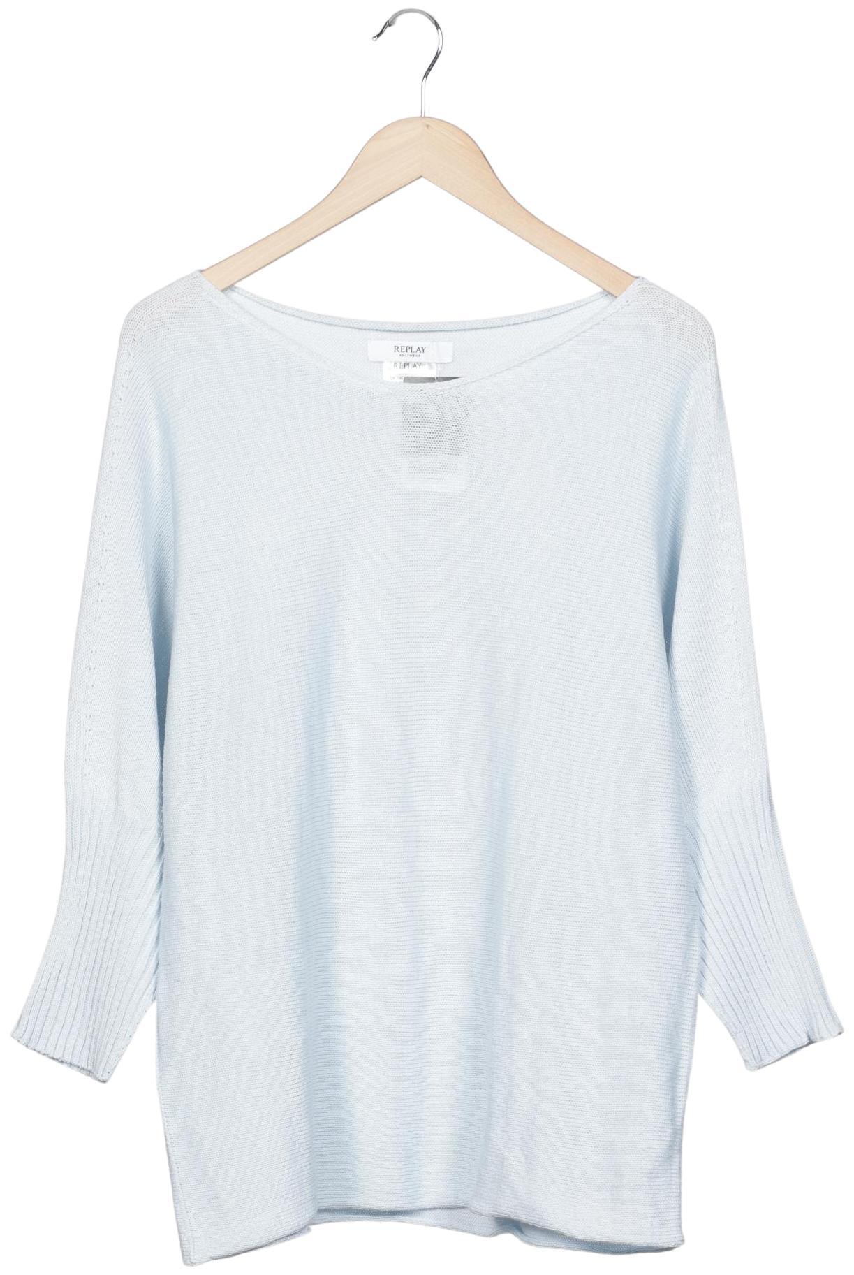 

Replay Damen Pullover, hellblau, Gr. 42