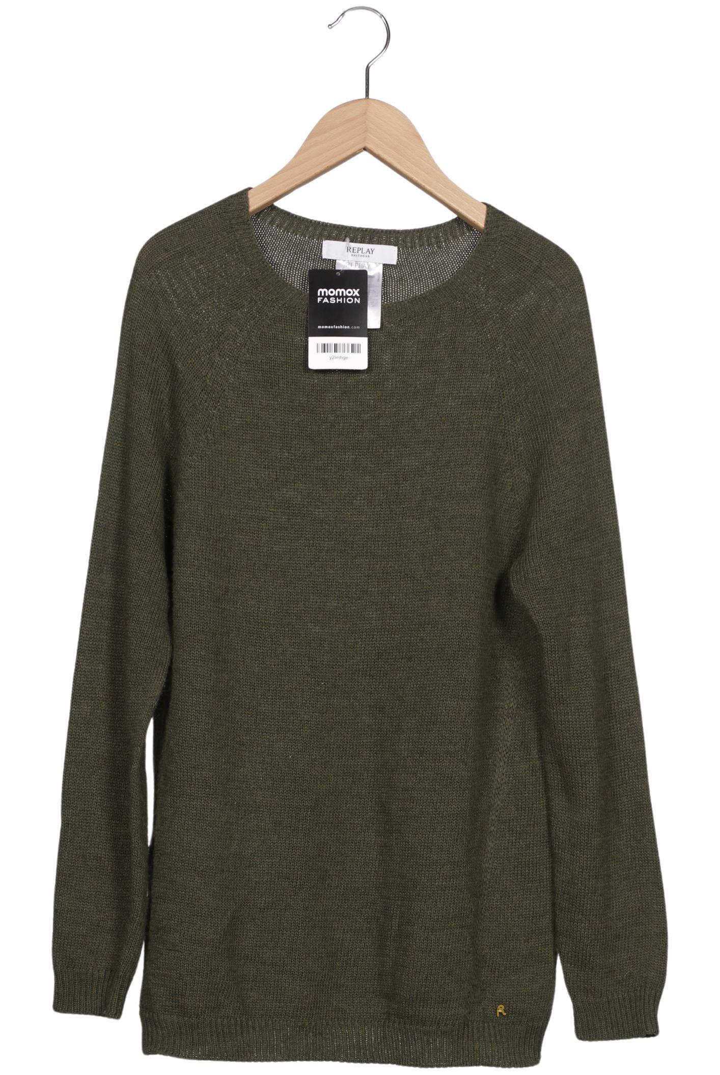 

Replay Damen Pullover, grün, Gr. 36
