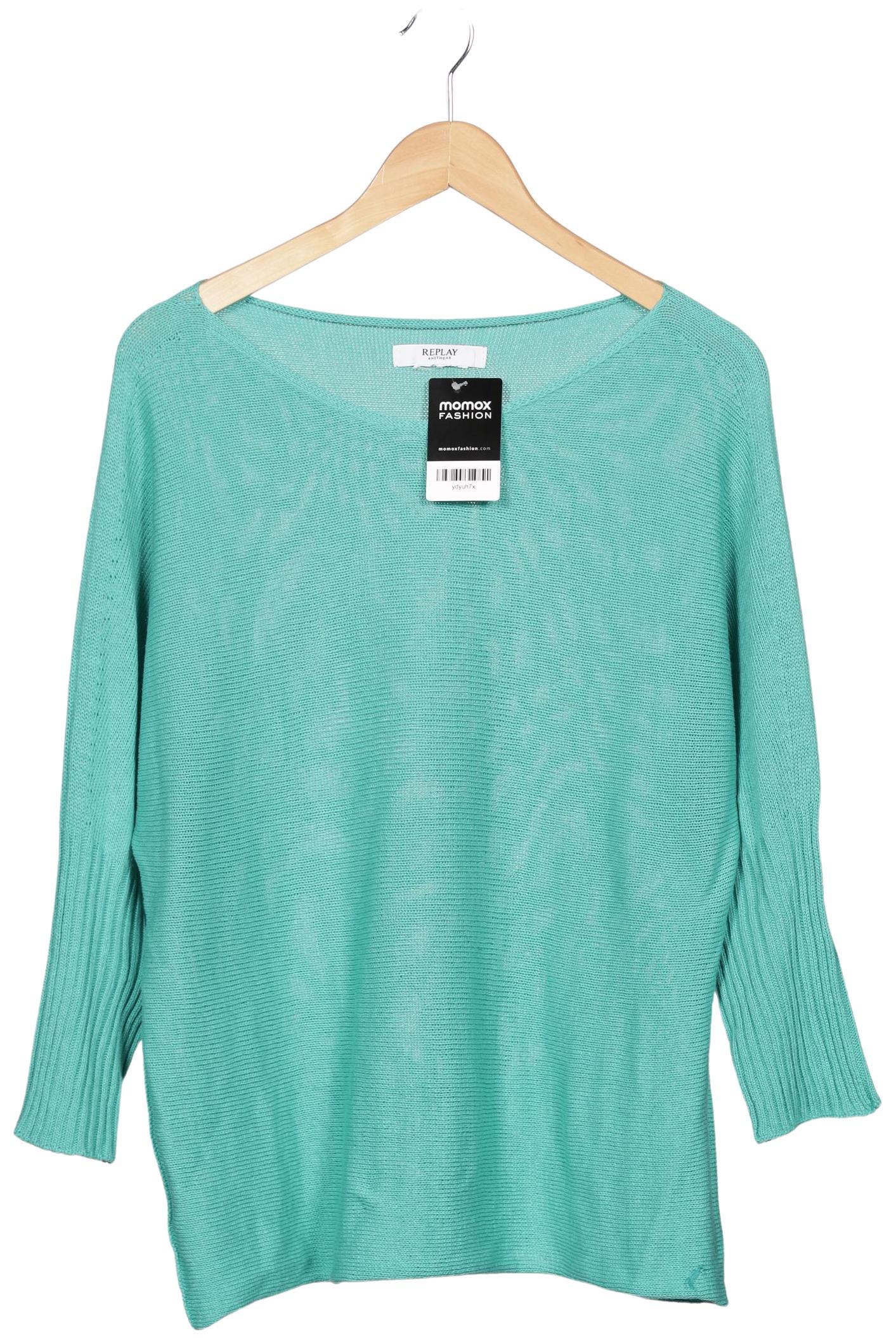 

Replay Damen Pullover, türkis, Gr. 42