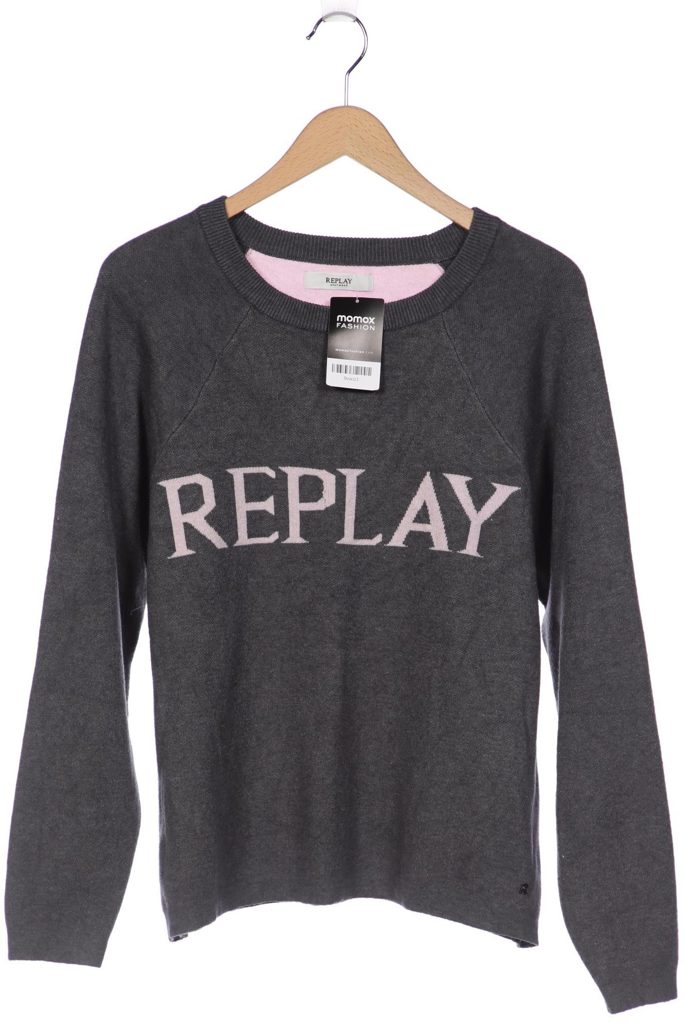 

Replay Damen Pullover, grau
