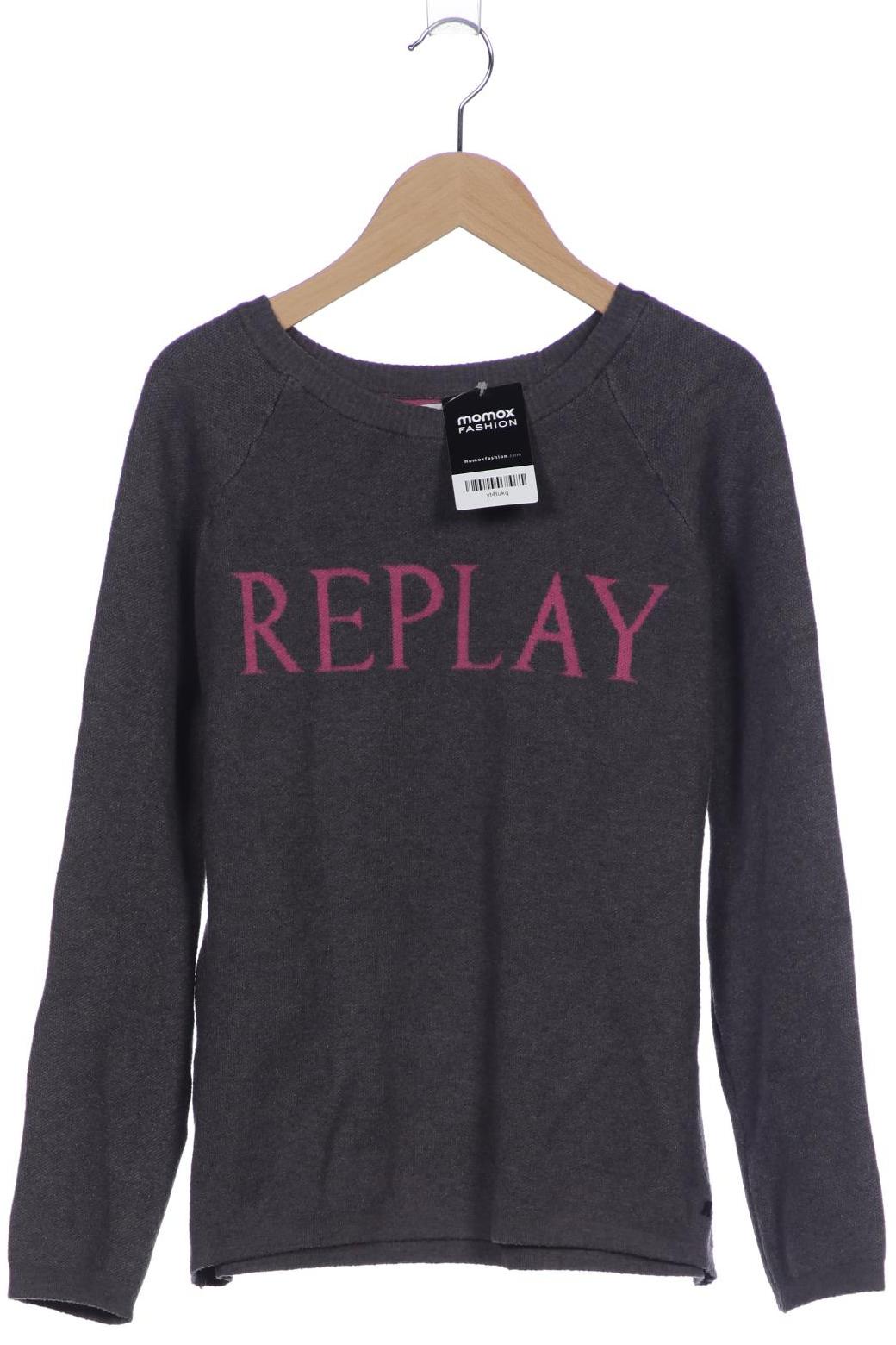 

Replay Damen Pullover, grau, Gr. 38