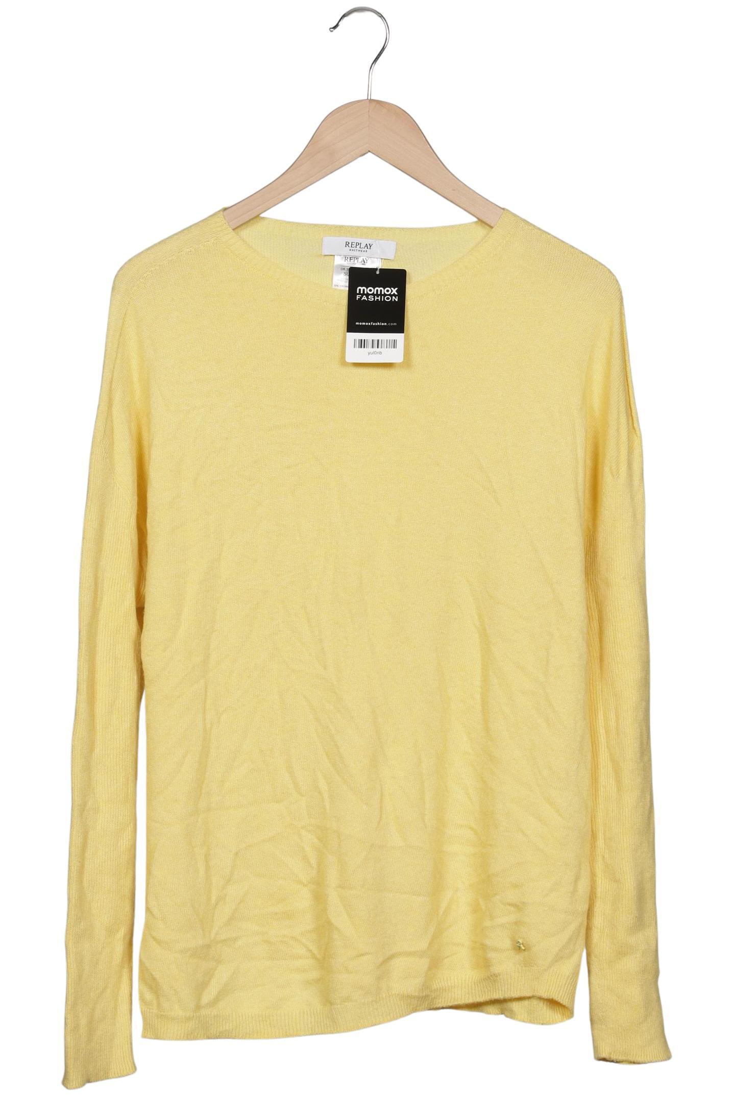

Replay Damen Pullover, gelb, Gr. 38