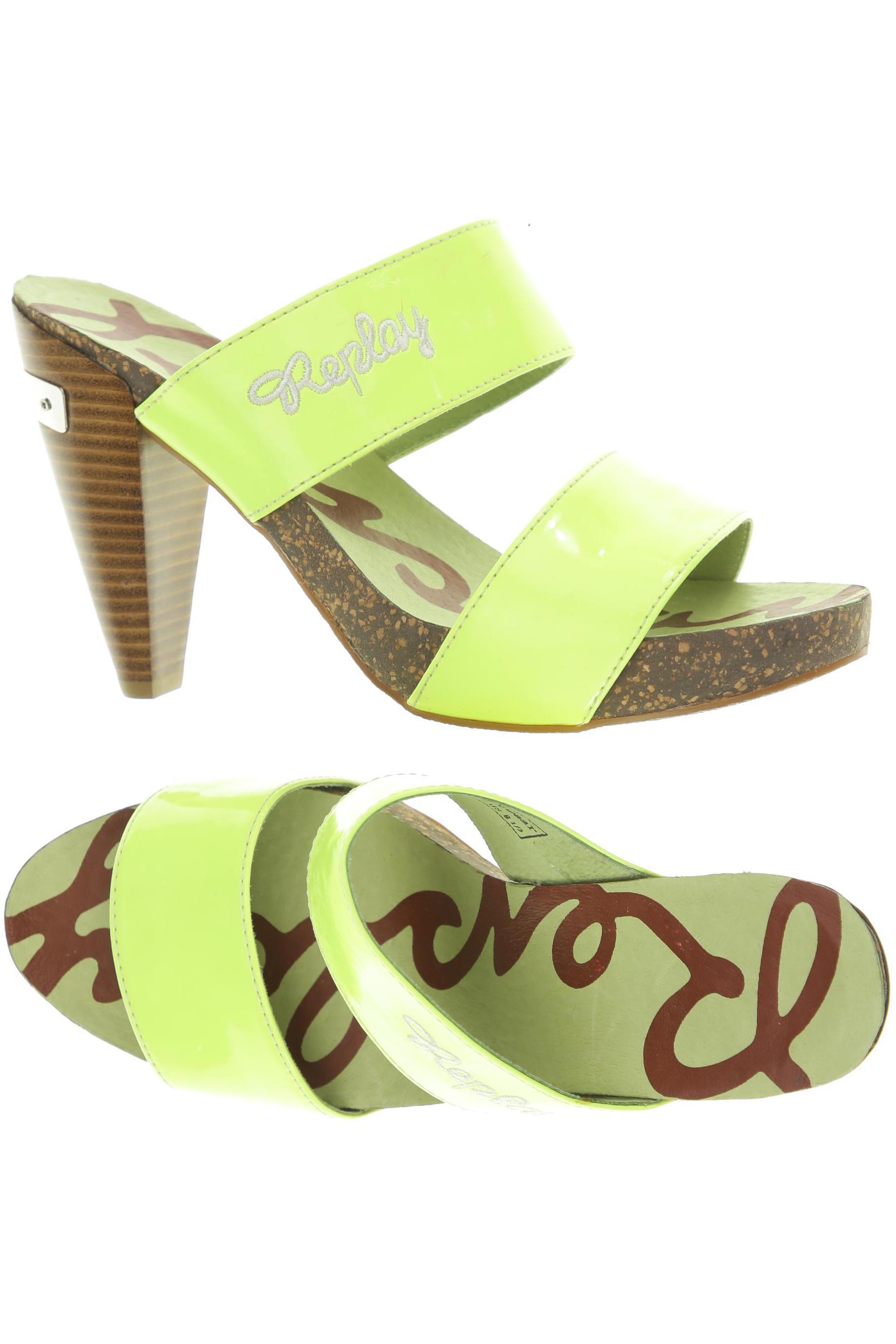 

Replay Damen Sandale, gelb, Gr. 39