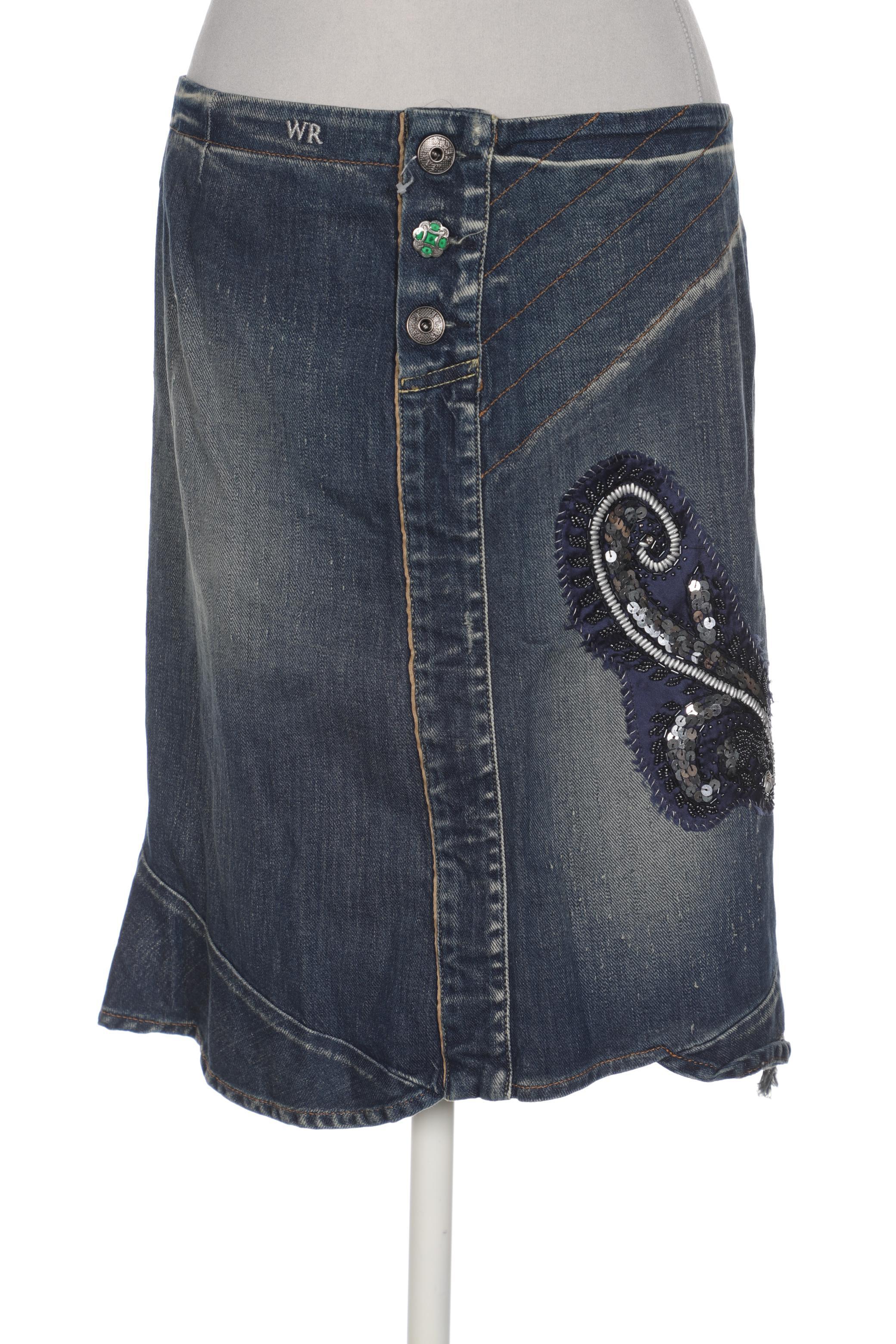 

Replay Damen Rock, marineblau, Gr. 28