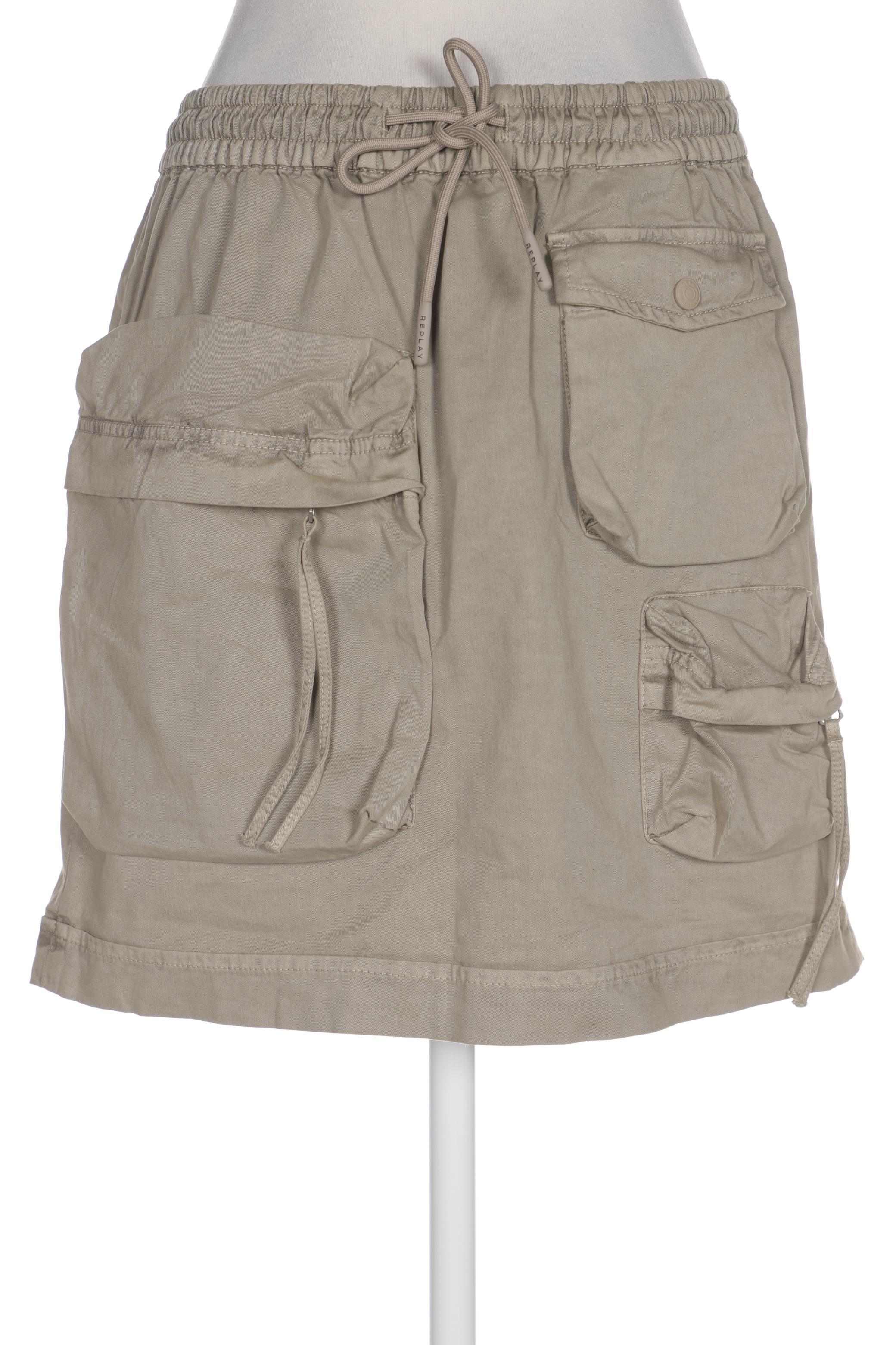 

Replay Damen Rock, beige, Gr. 34