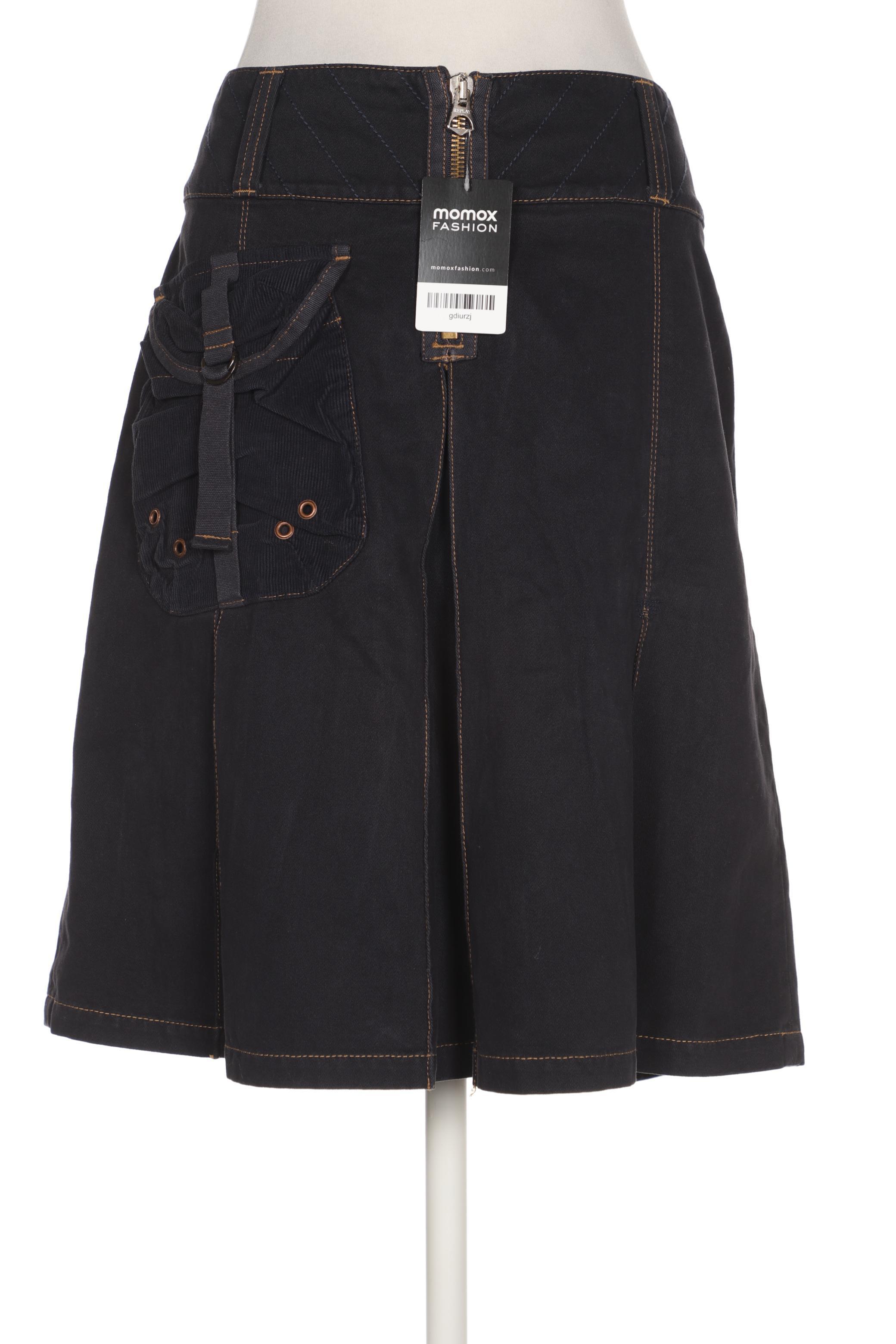 

Replay Damen Rock, marineblau, Gr. 38