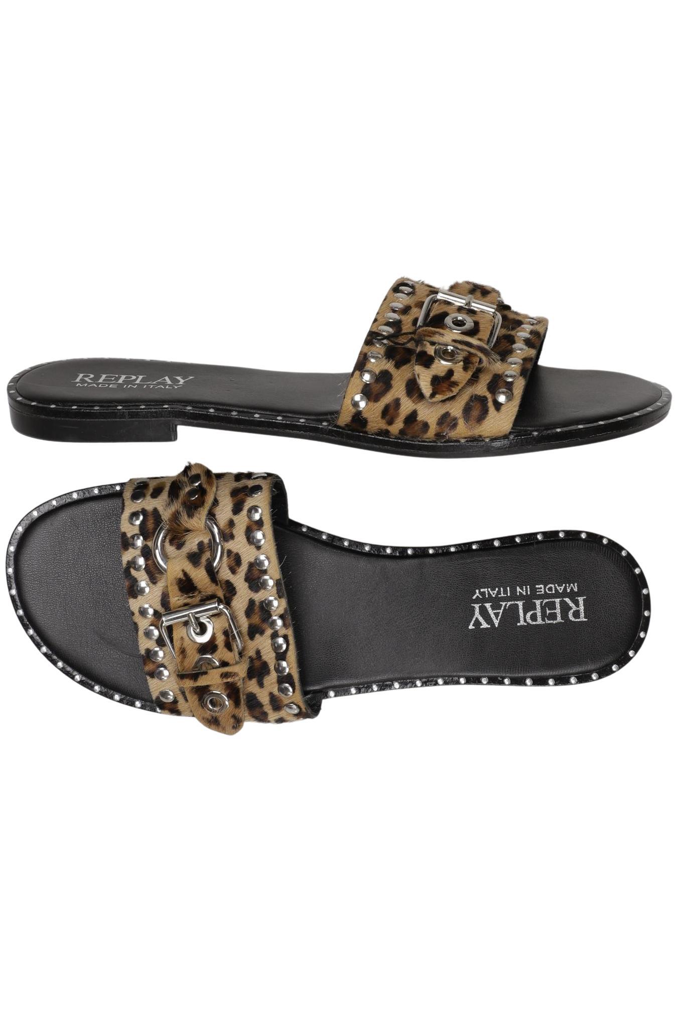 

Replay Damen Sandale, braun, Gr. 41