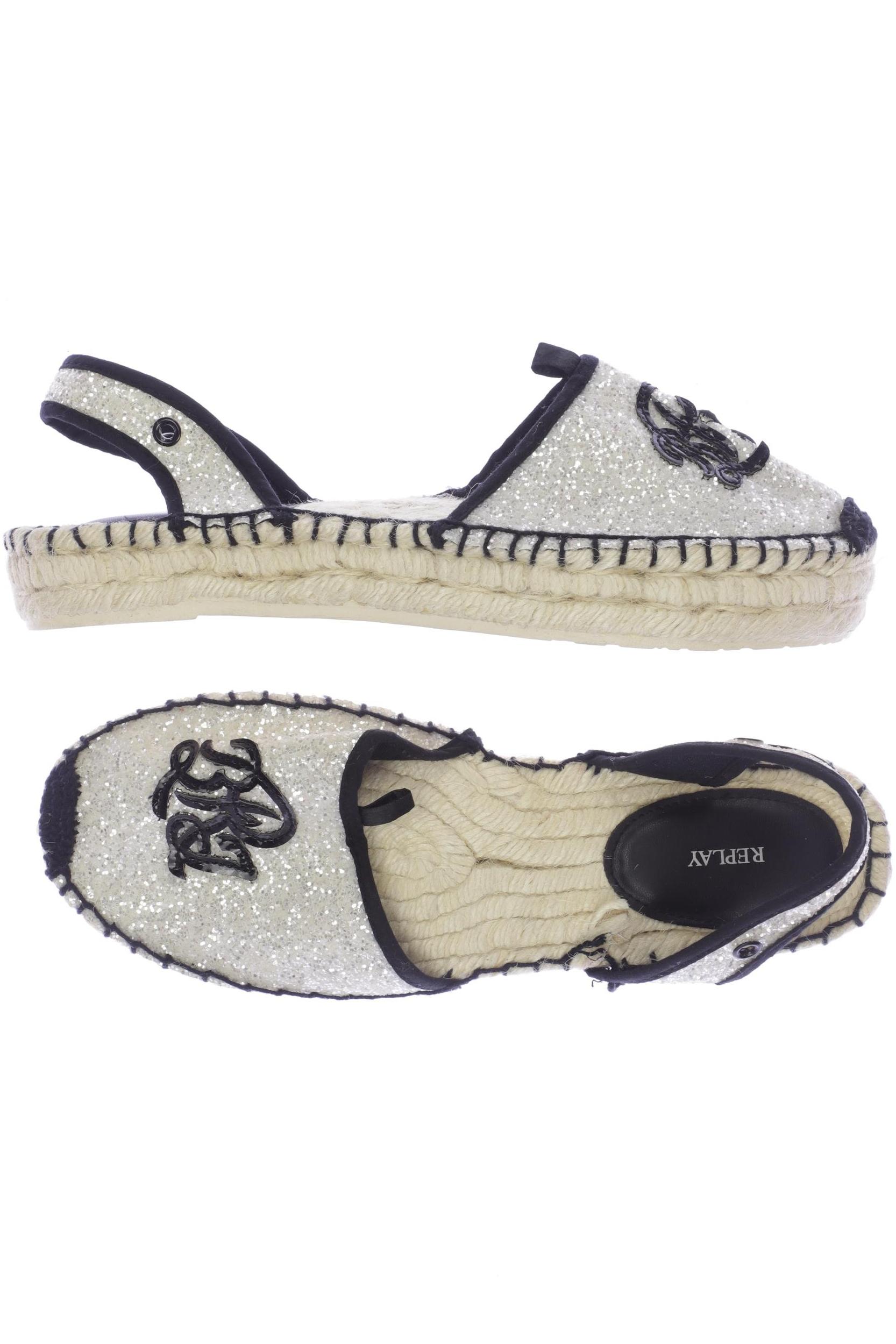 

Replay Damen Sandale, beige, Gr. 38