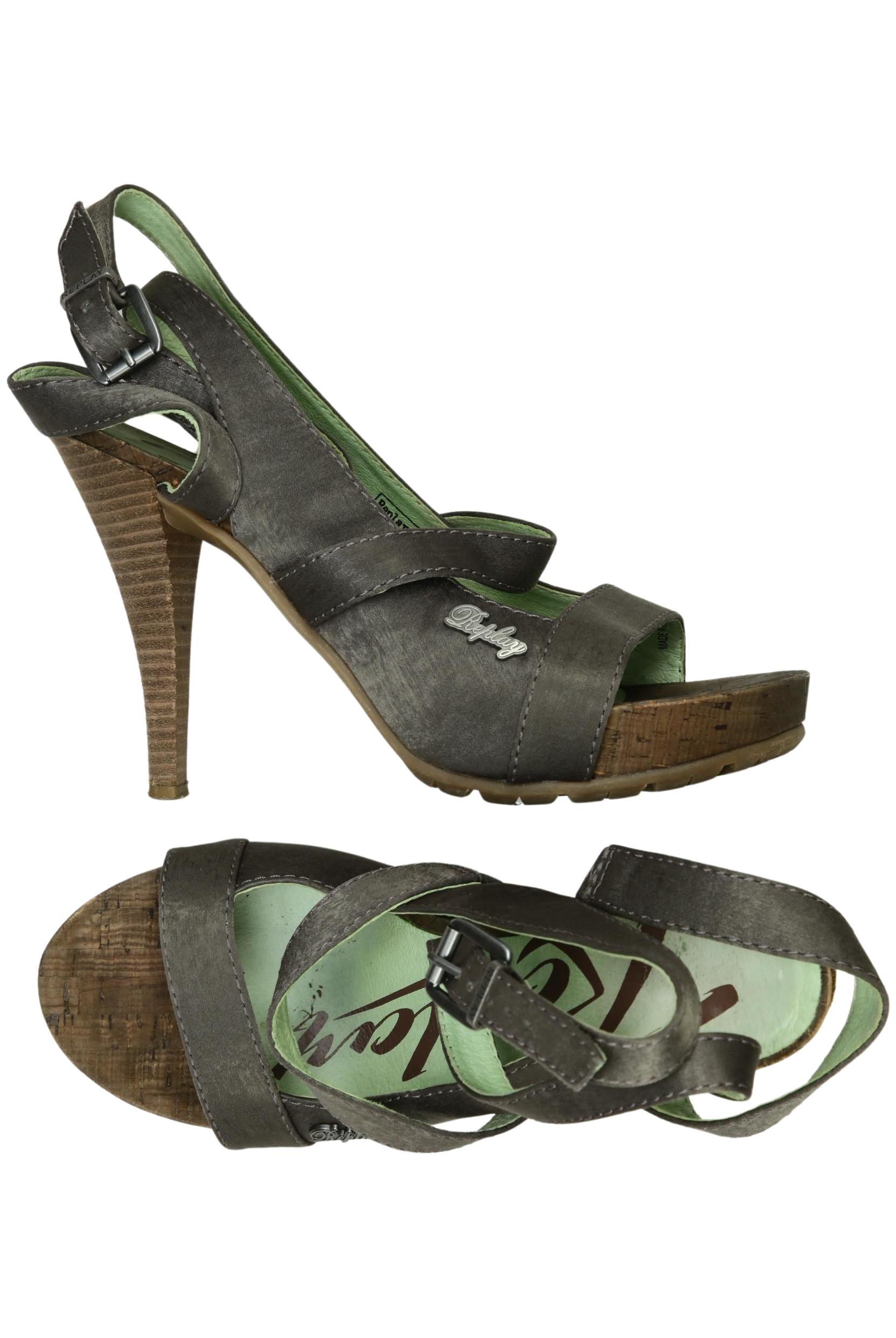 

Replay Damen Sandale, grau, Gr. 41