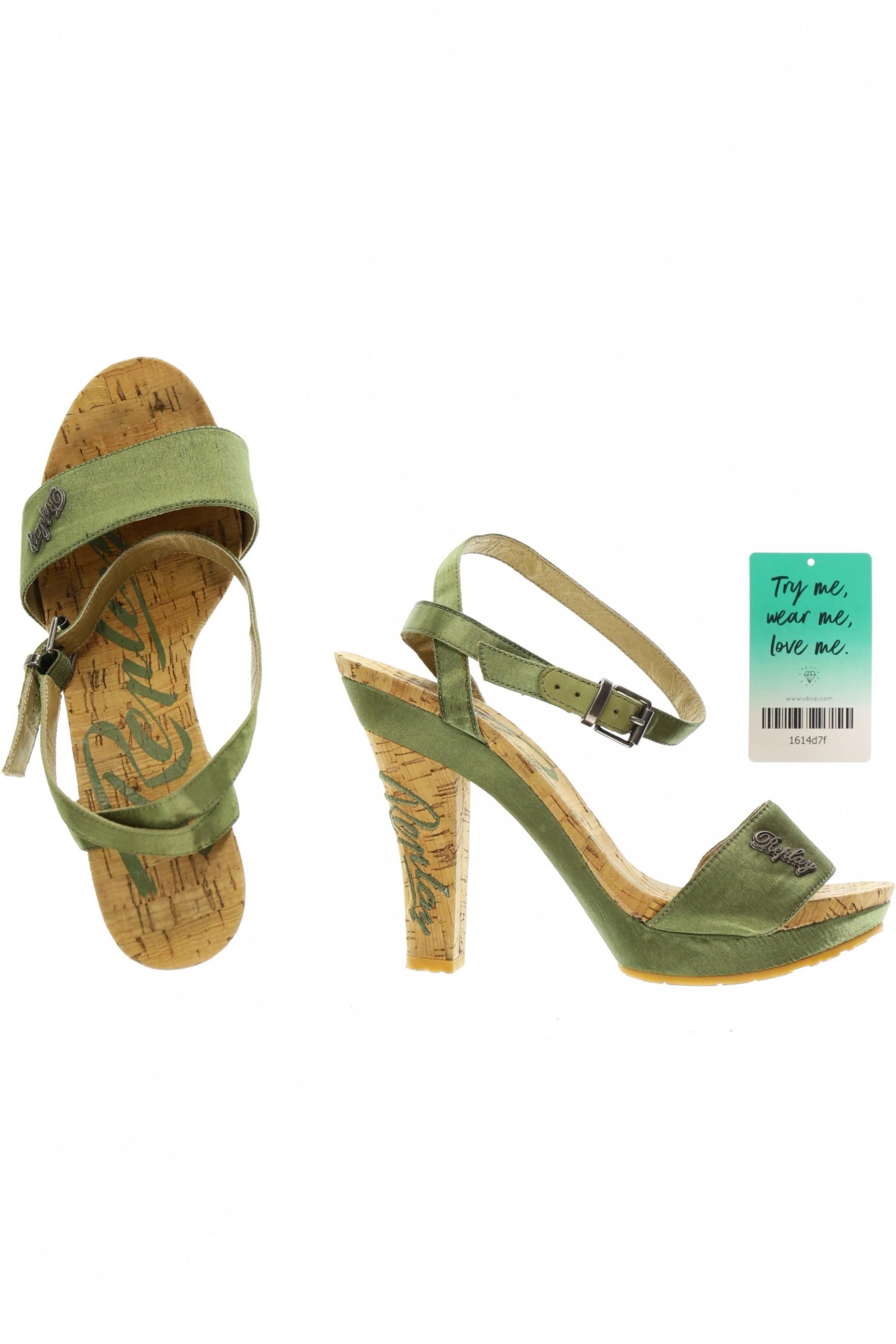 

Replay Damen Sandale, grün, Gr. 38