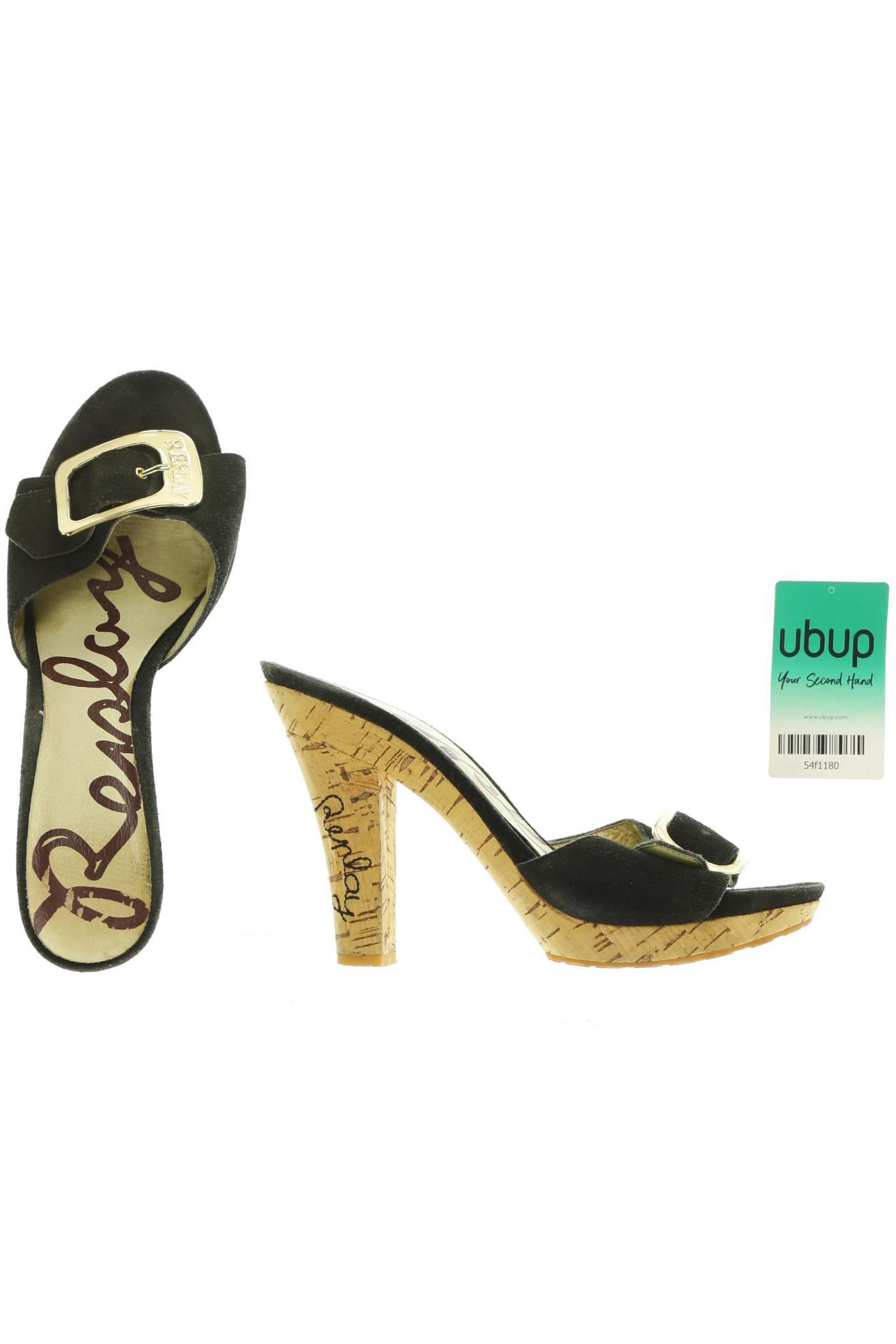 

Replay Damen Sandale, schwarz, Gr. 40