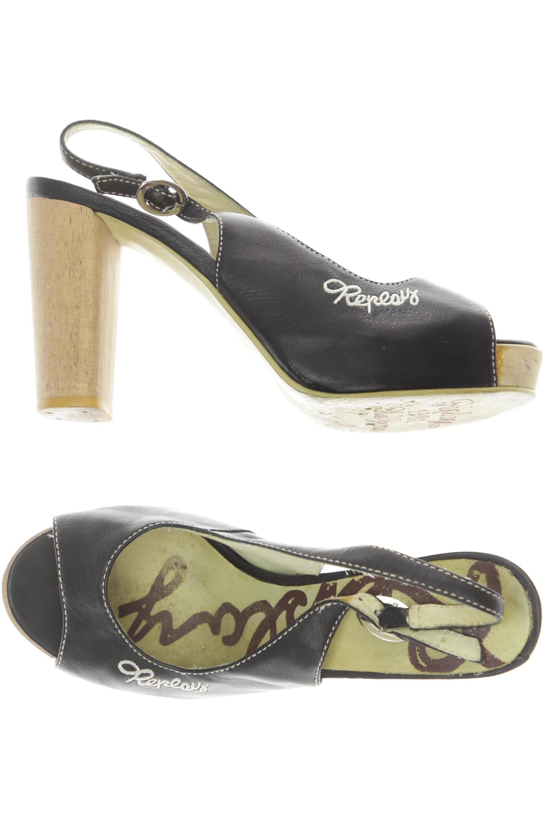 

Replay Damen Sandale, schwarz, Gr. 40