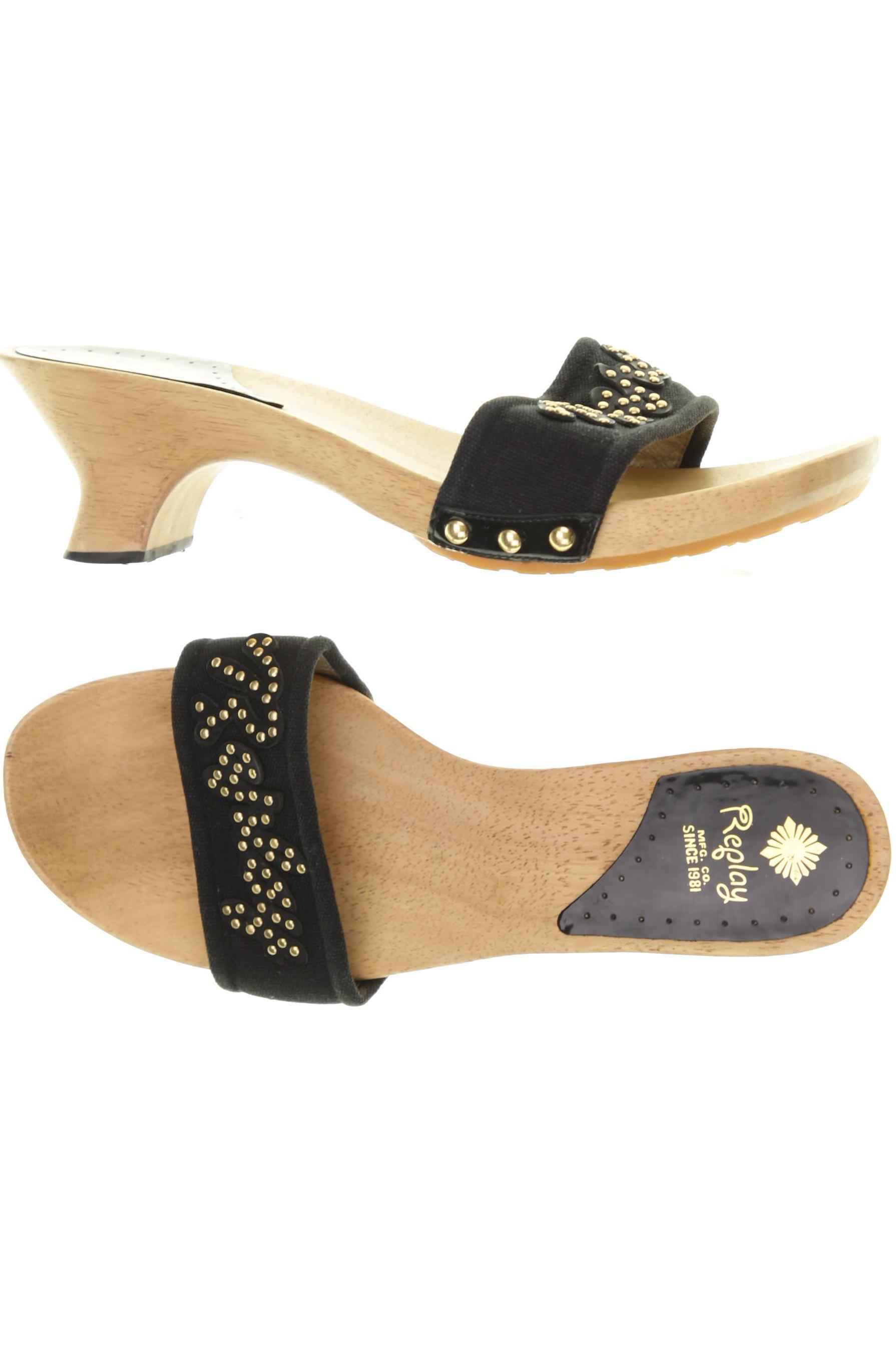 

Replay Damen Sandale, schwarz, Gr. 41