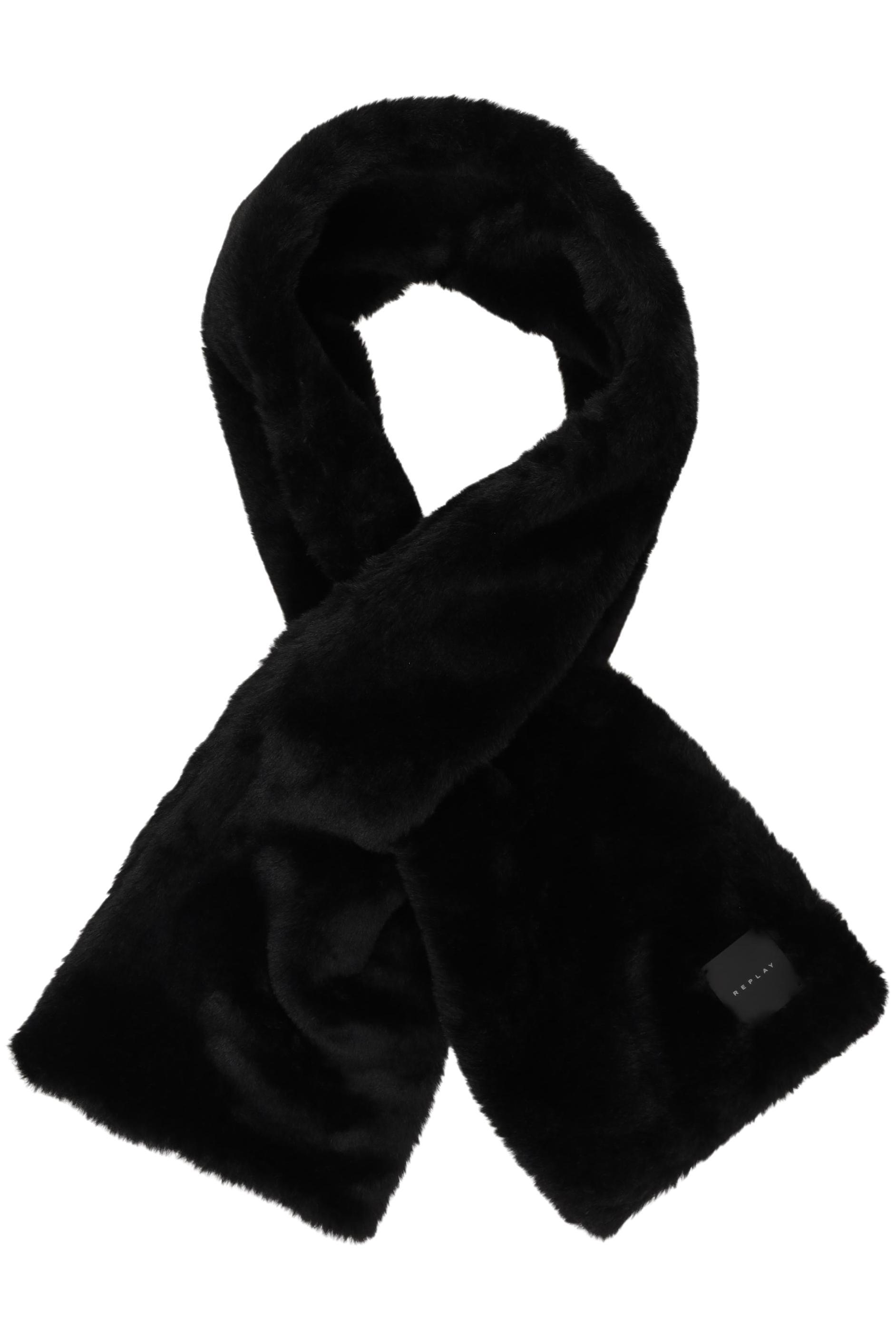 

Replay Damen Schal, schwarz, Gr.