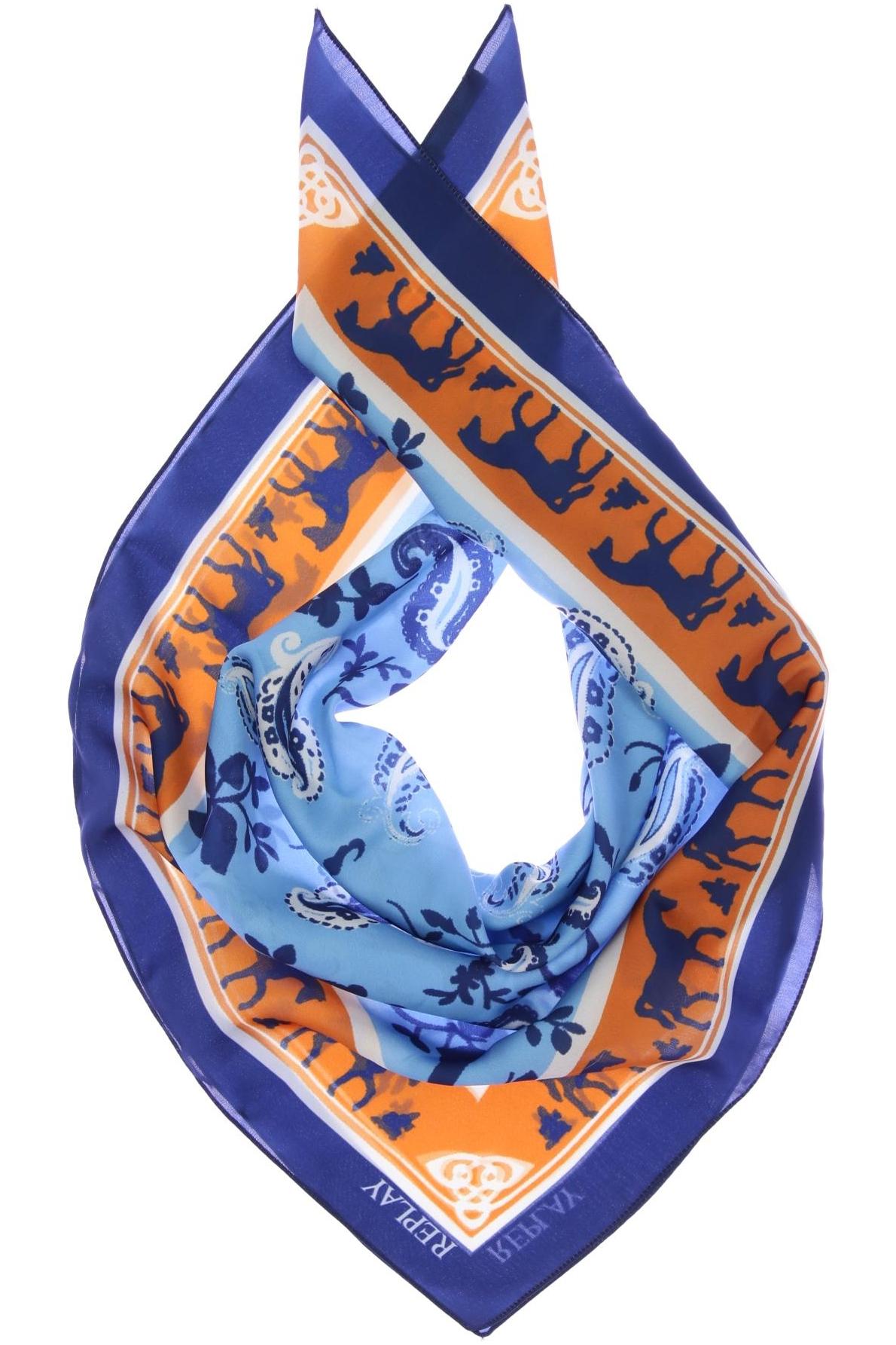 

Replay Damen Schal, blau, Gr.