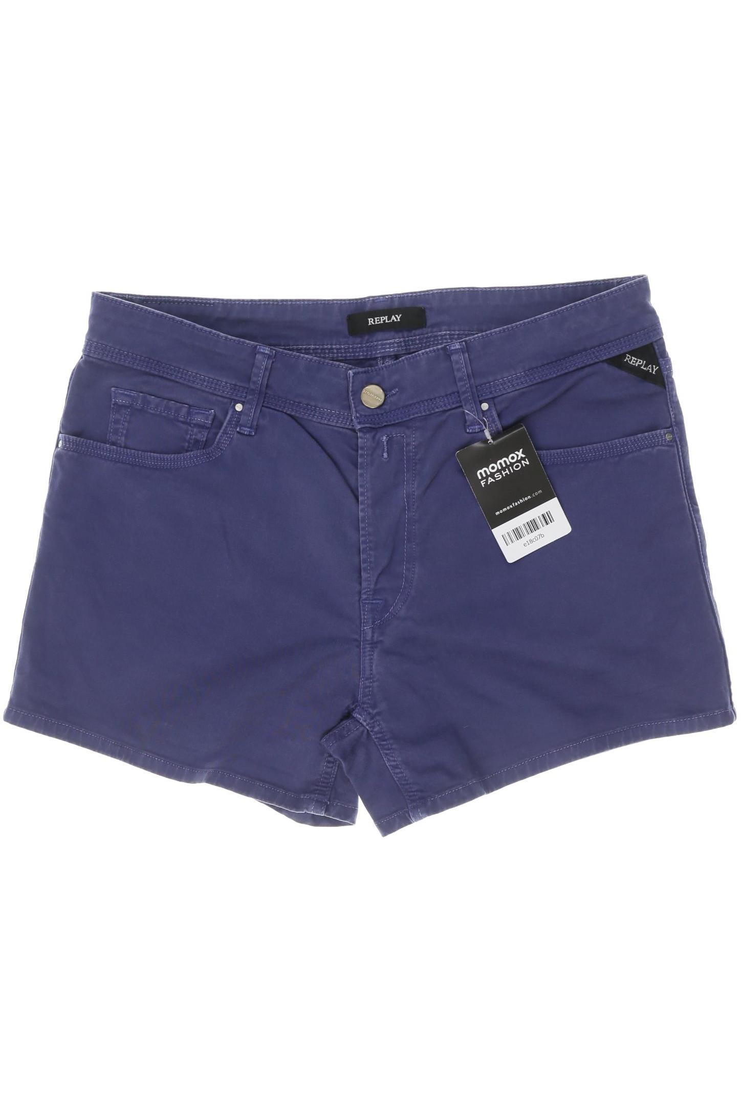 

Replay Damen Shorts, blau, Gr. 24