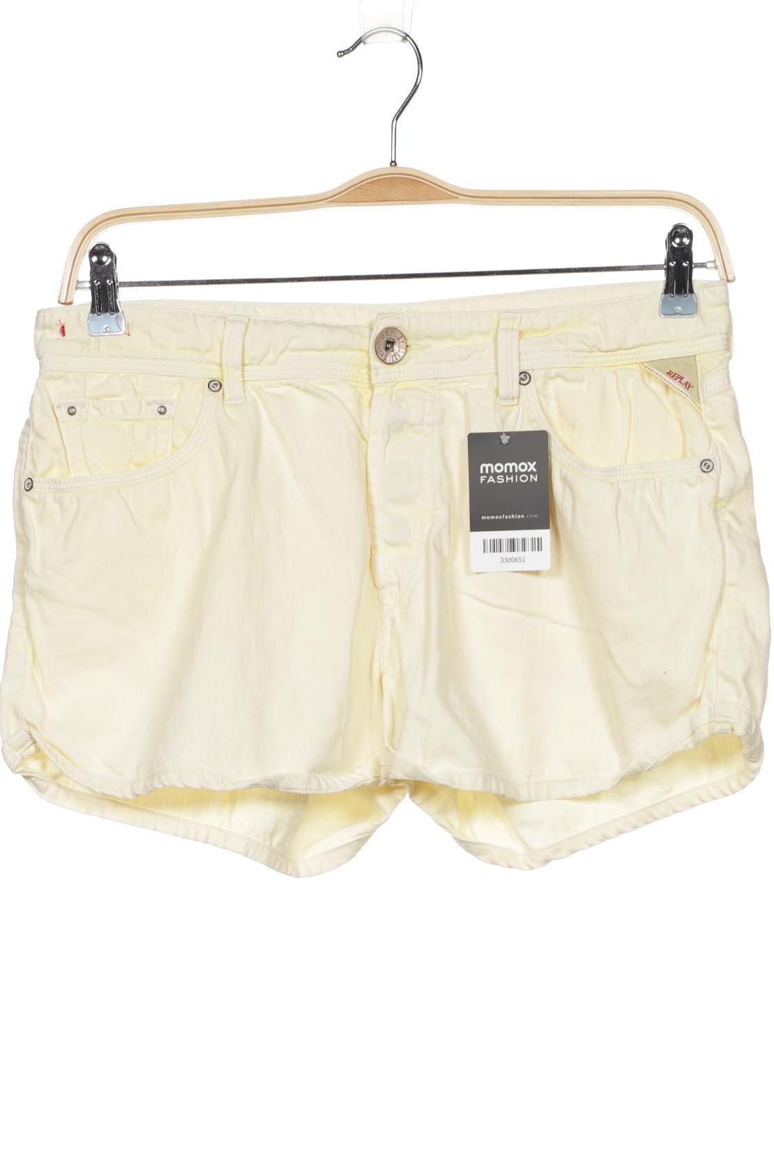 

Replay Damen Shorts, gelb