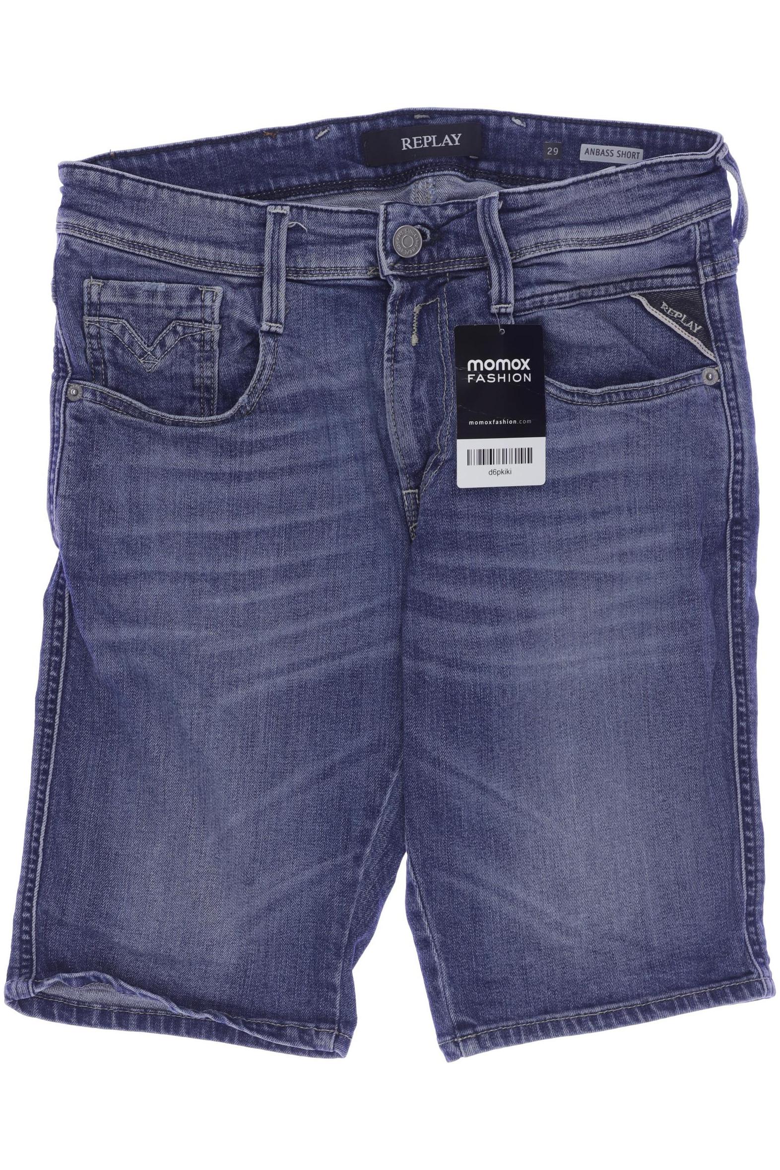 

Replay Damen Shorts, blau, Gr. 29