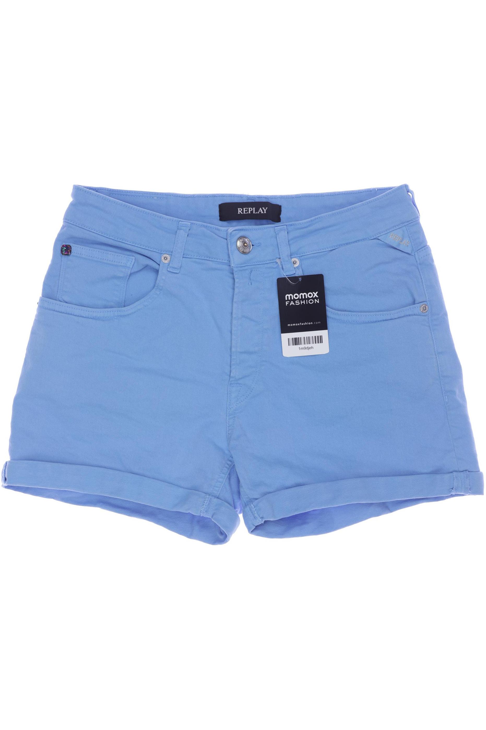 

Replay Damen Shorts, hellblau, Gr. 27