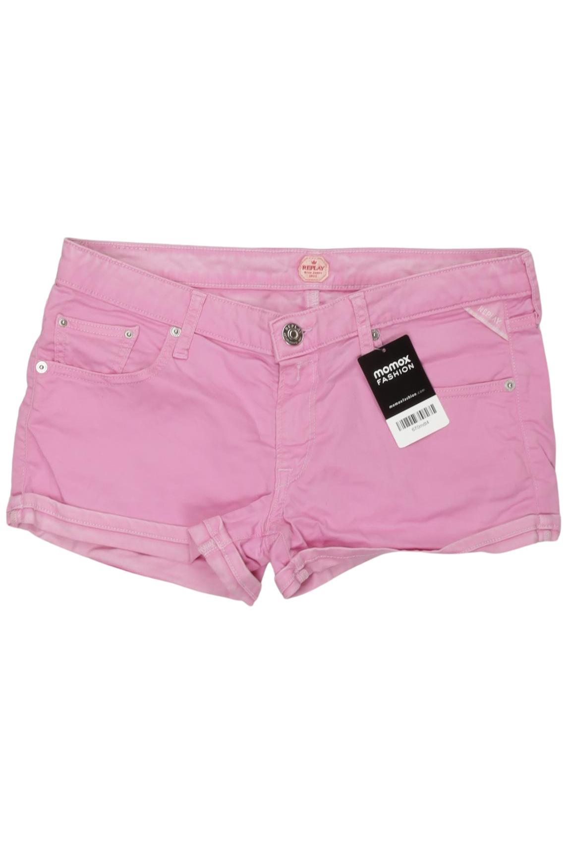 

Replay Damen Shorts, pink, Gr. 34