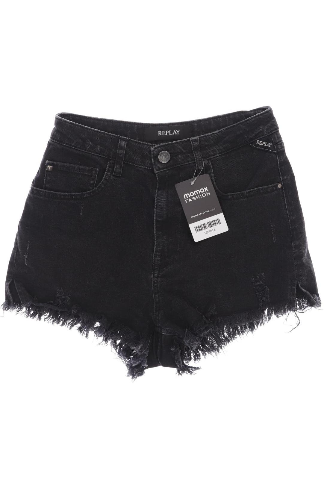 

Replay Damen Shorts, schwarz
