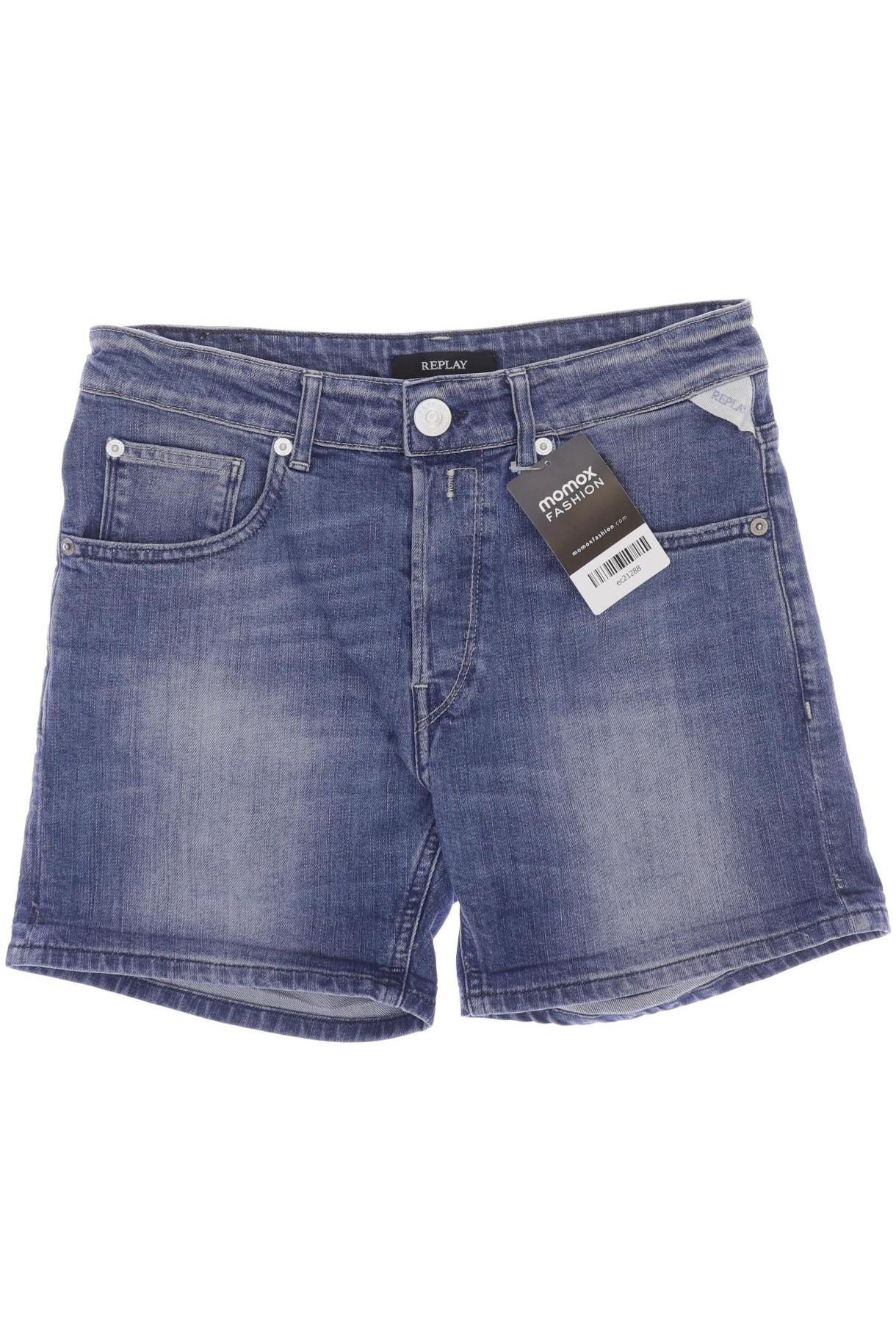 

Replay Damen Shorts, blau, Gr. 27